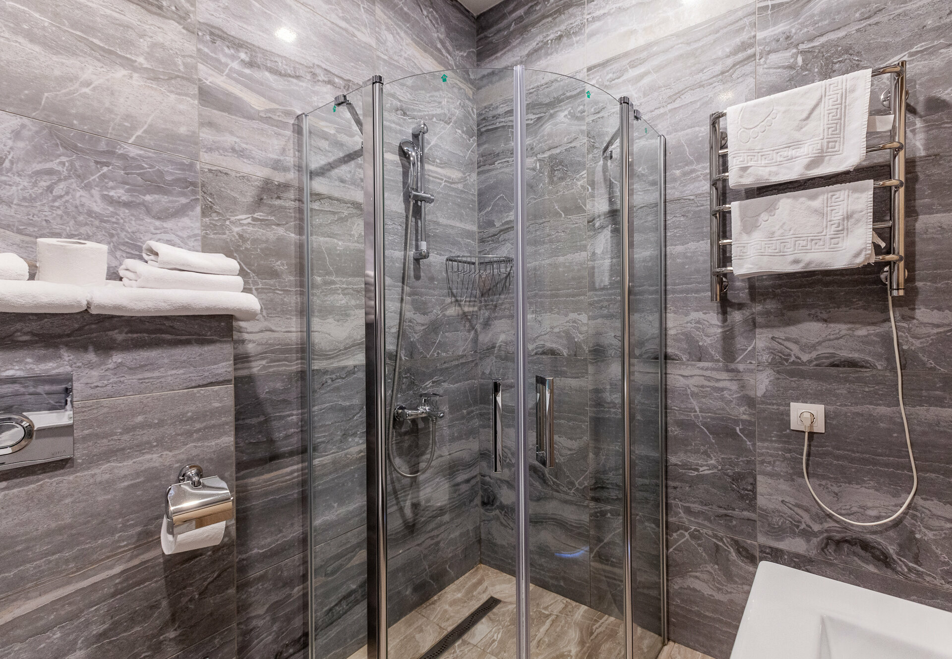 Двухместный номер с 1 кроватью и террасой