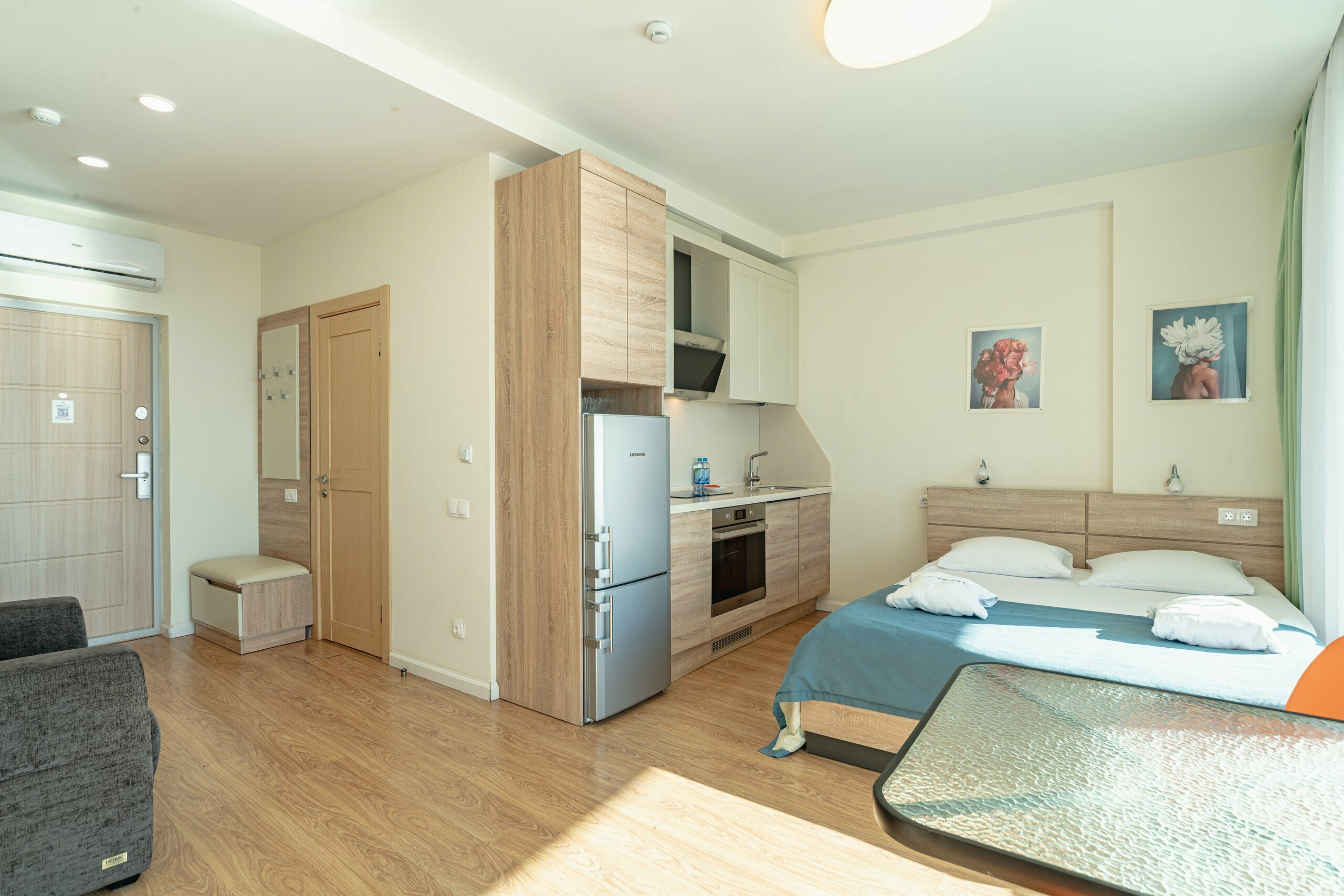 Двухместный номер с 1 кроватью и балконом, вид на море