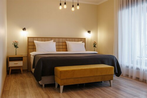 Семейный номер с ванной с видом на озеро