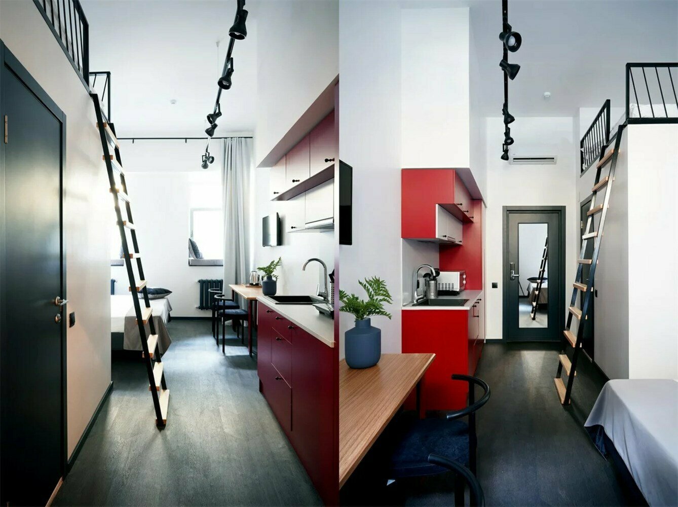 Двухуровневый номер-студио