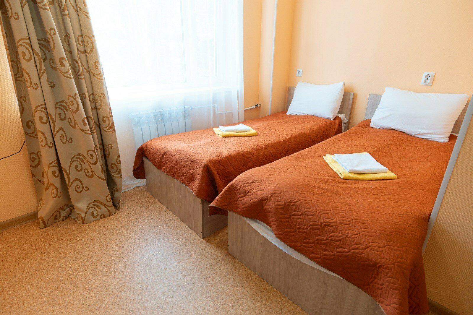 Двухместный номер с 2 отдельными кроватями