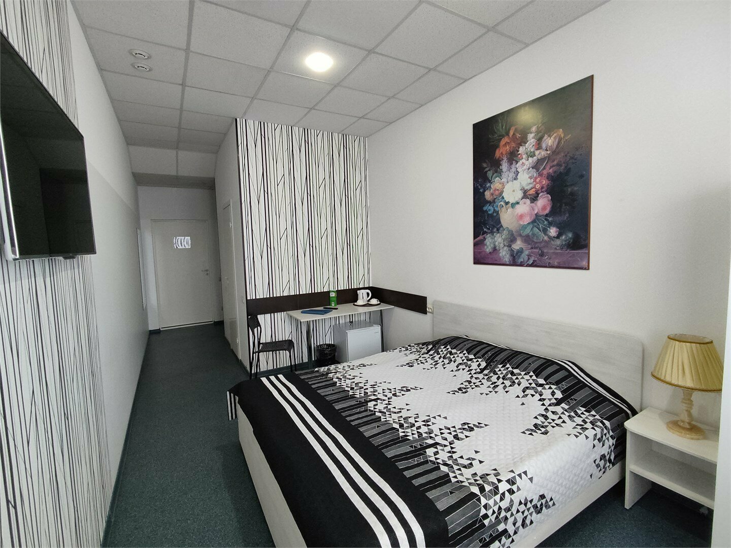 Двухместный номер с 1 кроватью и собственной ванной комнатой