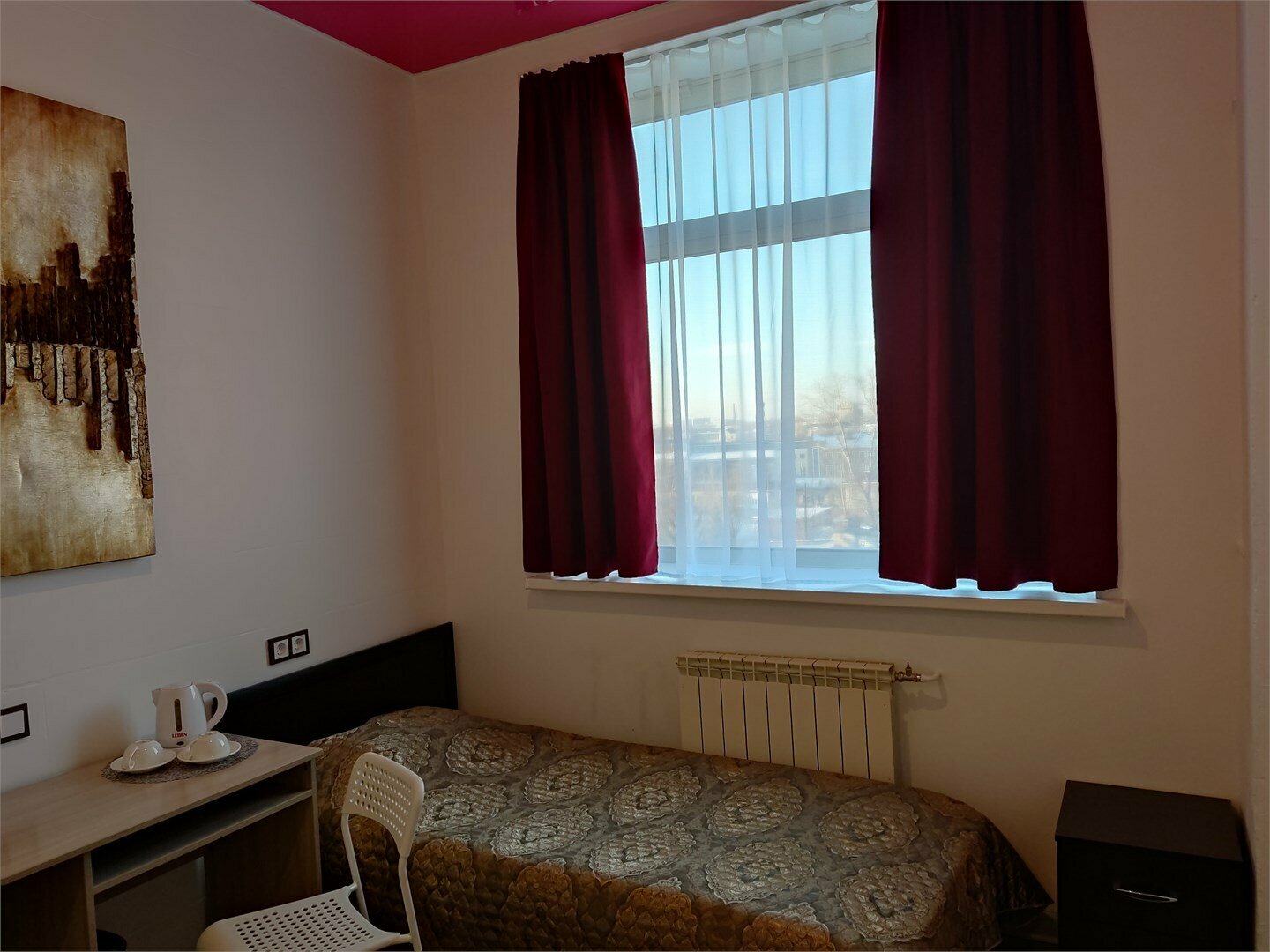 Одноместный номер с общим туалетом