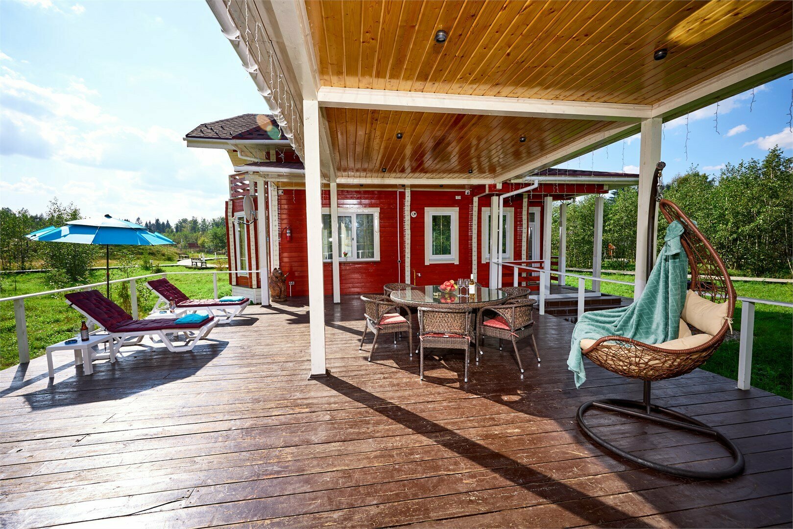 ШАЛЕ ДЕ ЛЮКС ИЗ БРУСА