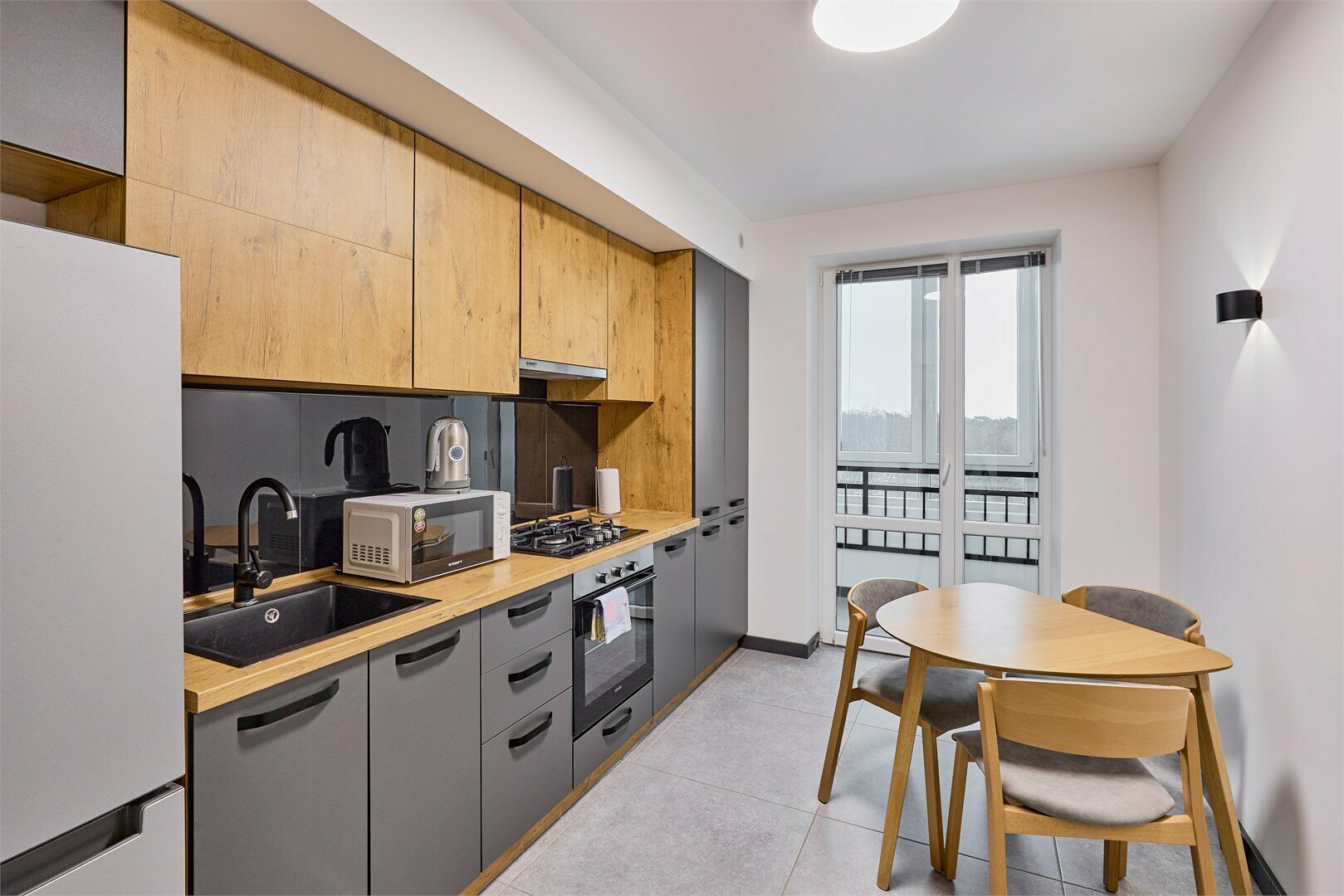 Однокомнатные апартаменты 9 этаж