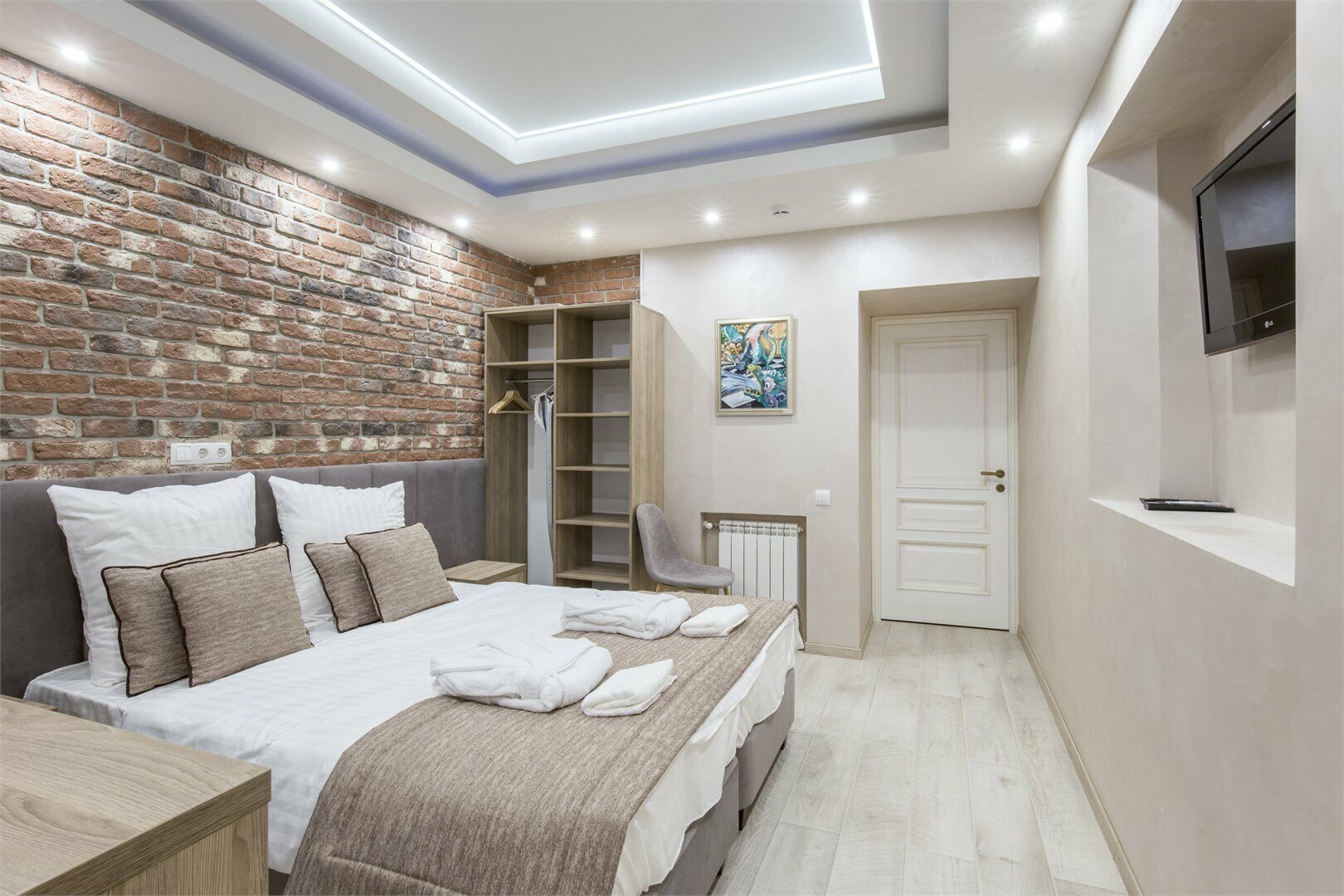 Двухместный номер с 1 кроватью и собственной ванной комнатой