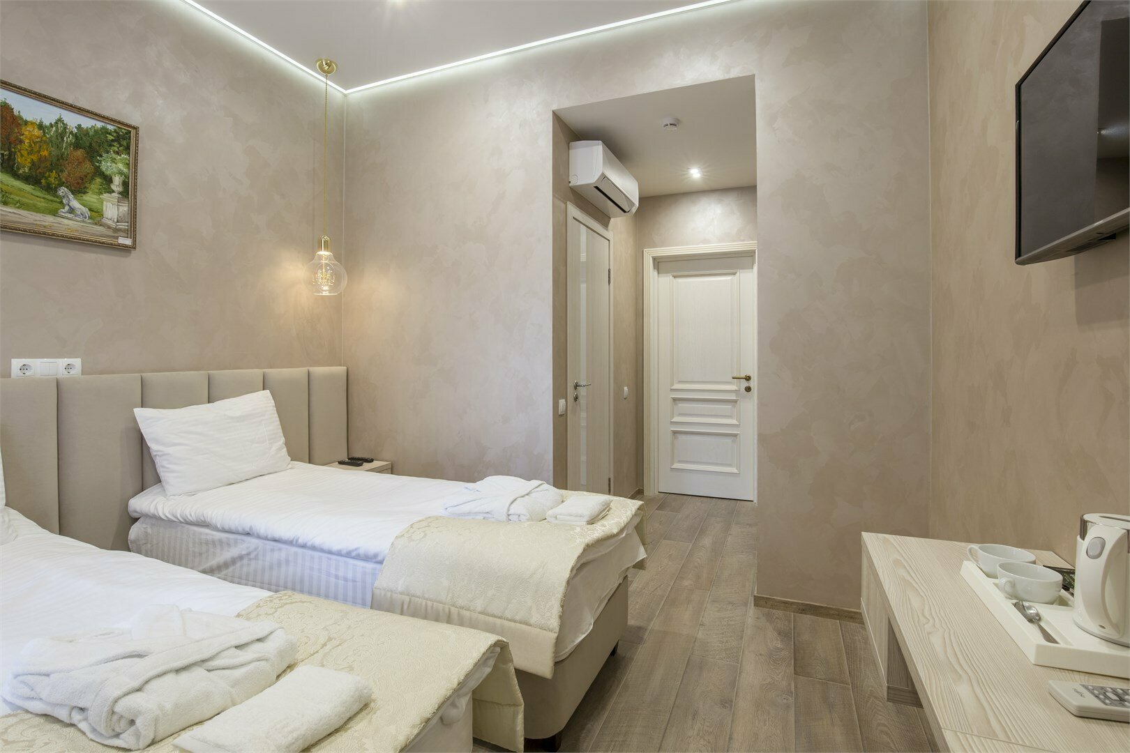 Классический номер с 2 односпальными кроватями