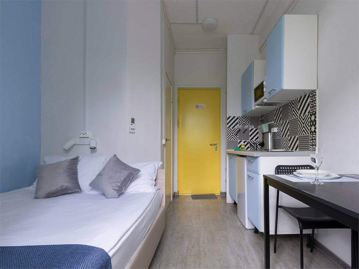 Мини студия с одной кроватью