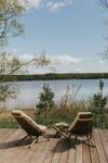 Геокупол с видом на Волгу в Точка Немо
