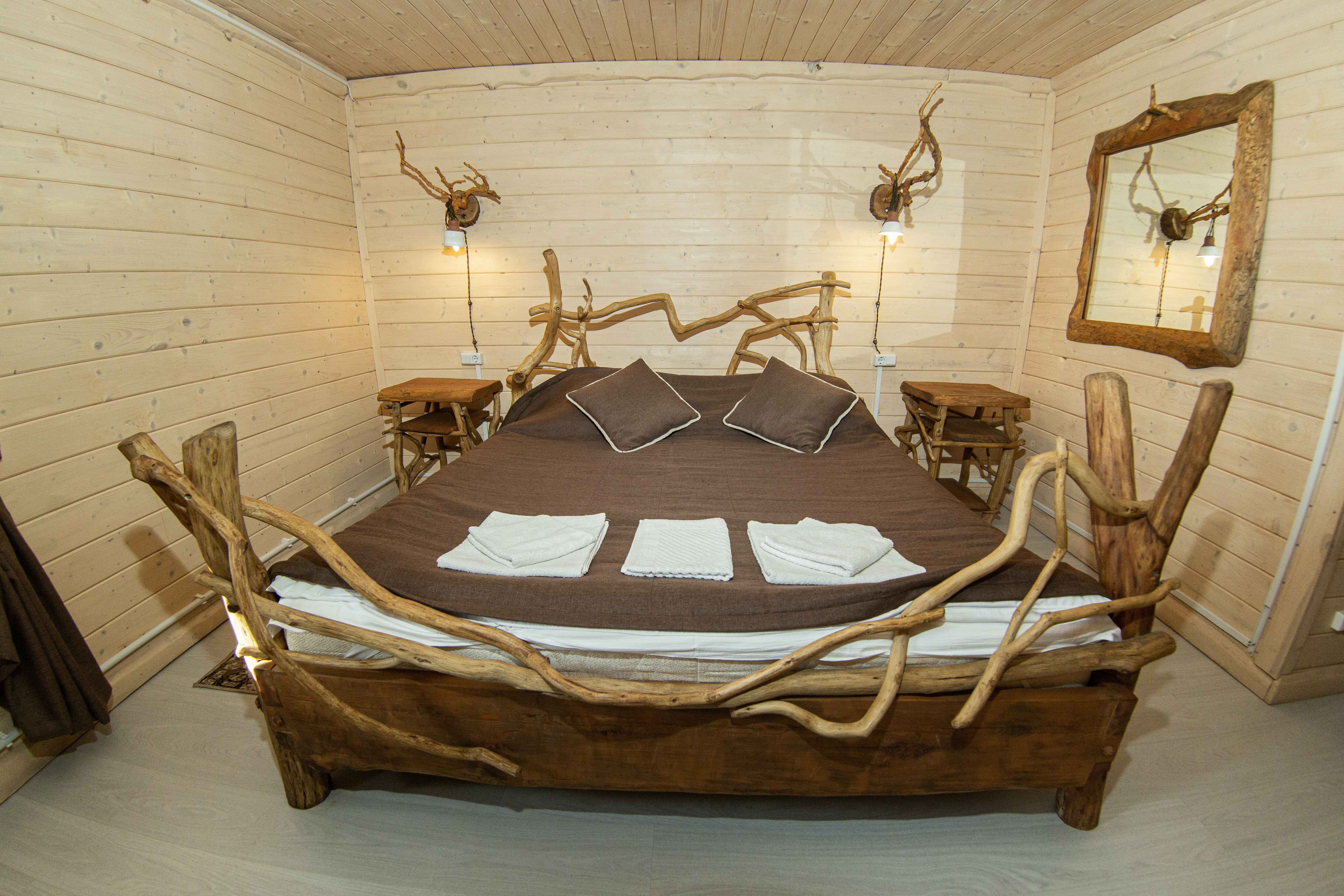 Двухместный номер Делюкс с 1 кроватью и душем