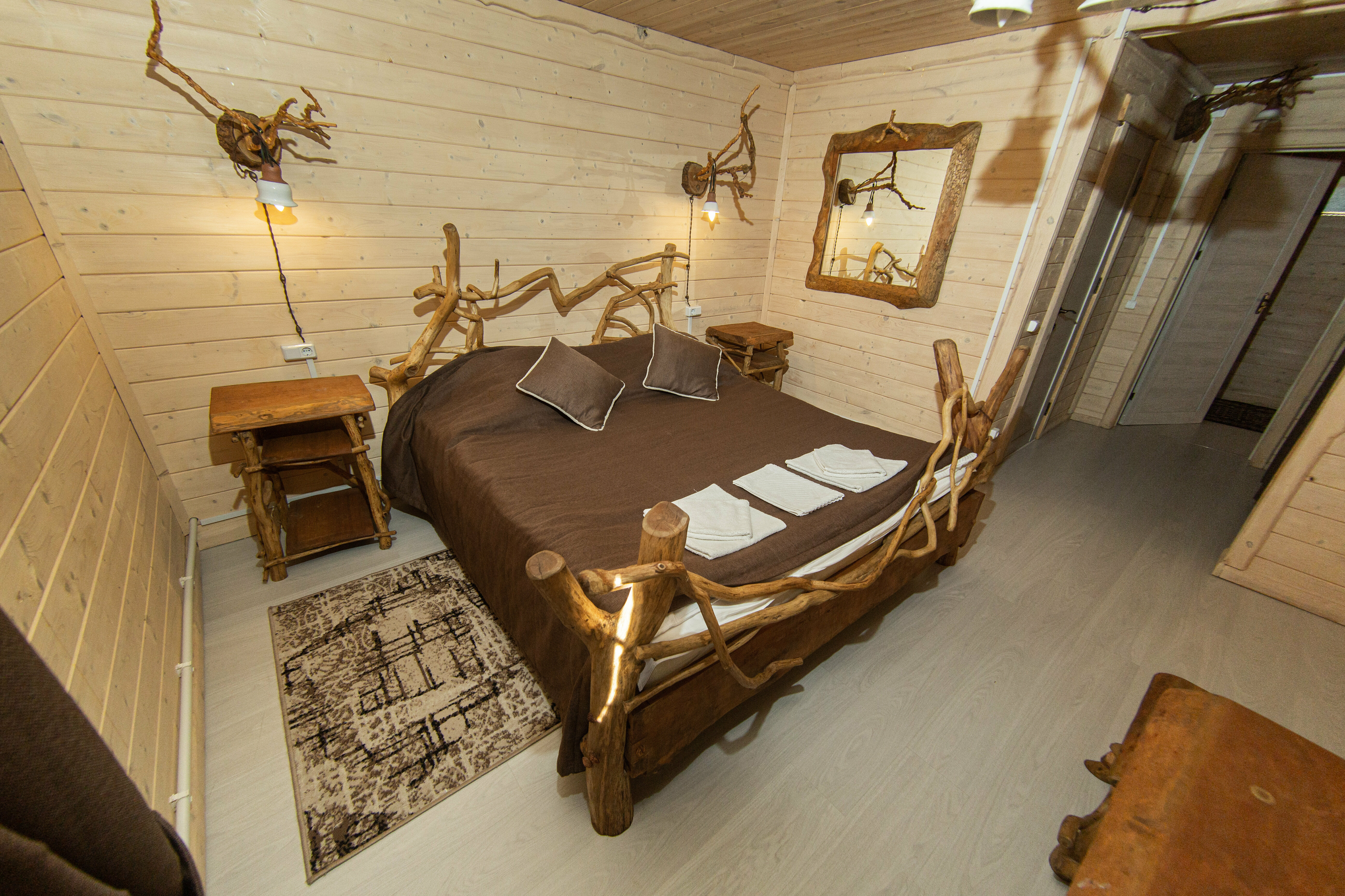 Двухместный номер Делюкс с 1 кроватью и душем