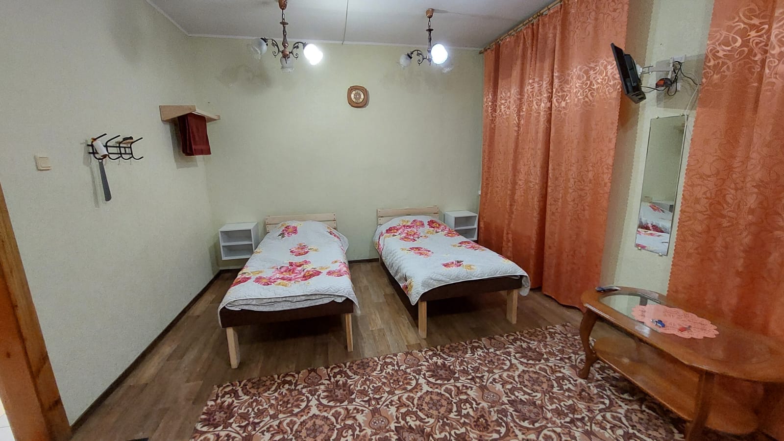 Бюджетный двухместный номер с 2 отдельными кроватями
