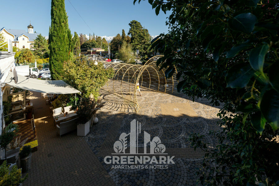 Двухместный номер с 1 кроватью и террасой