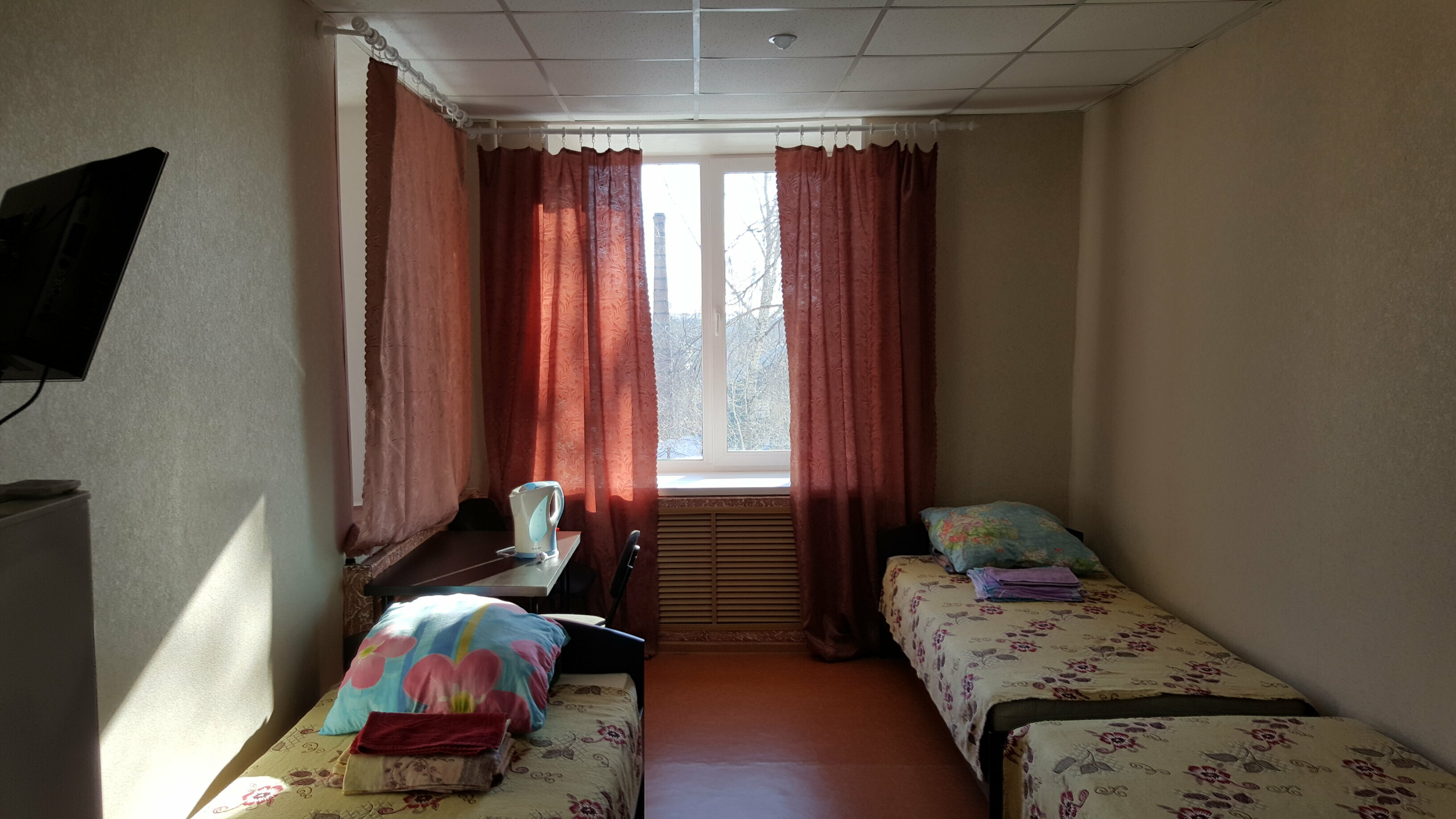 Бюджетный трехместный номер