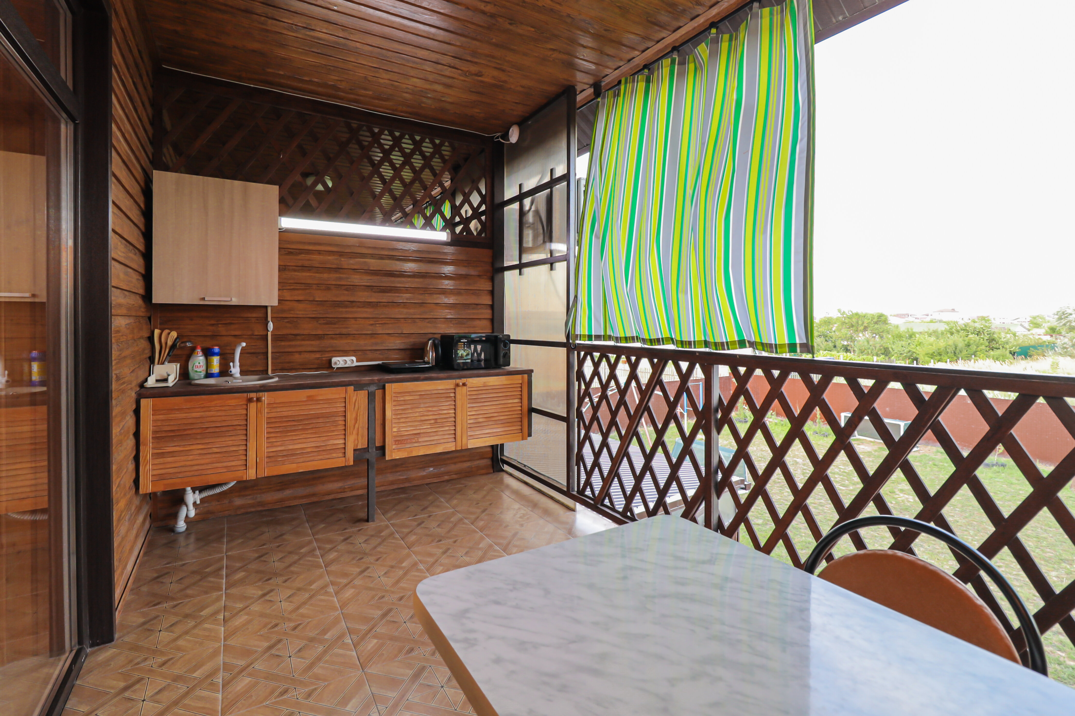 Семейный номер с балконом