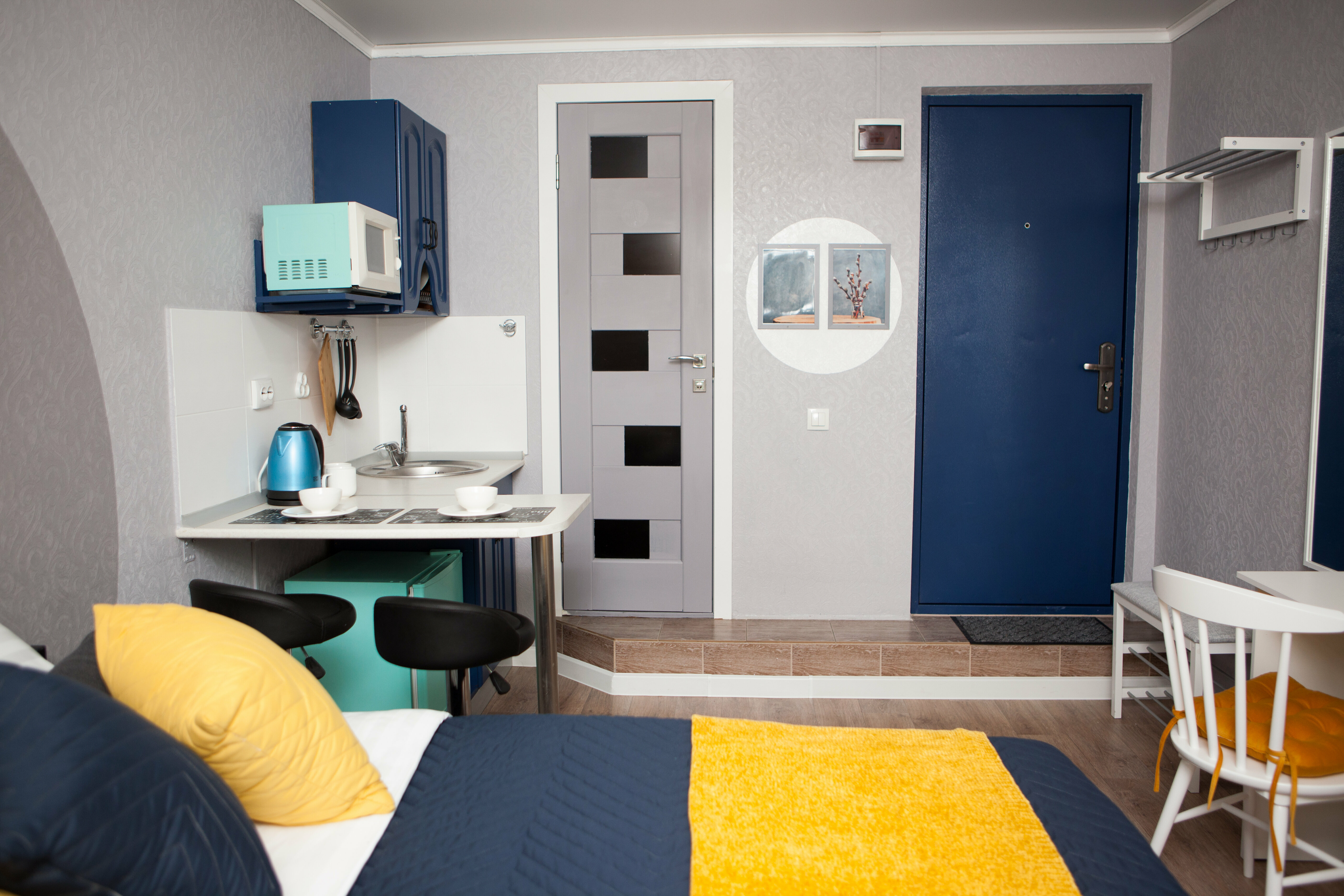 Двухместный гостиничный номер с кухней #2