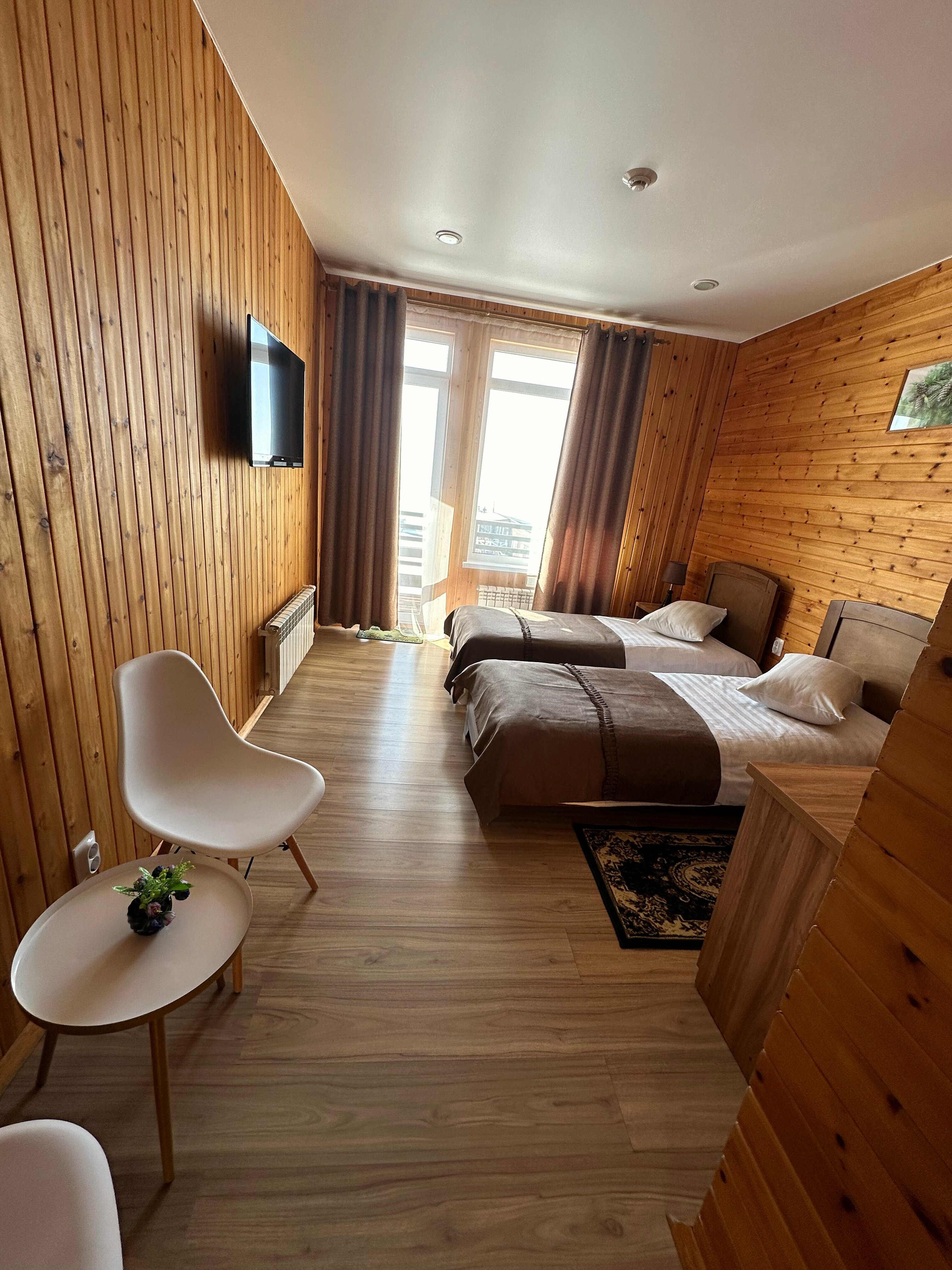 Двухместный номер Делюкс с 1 кроватью или 2 отдельными кроватями и балконом