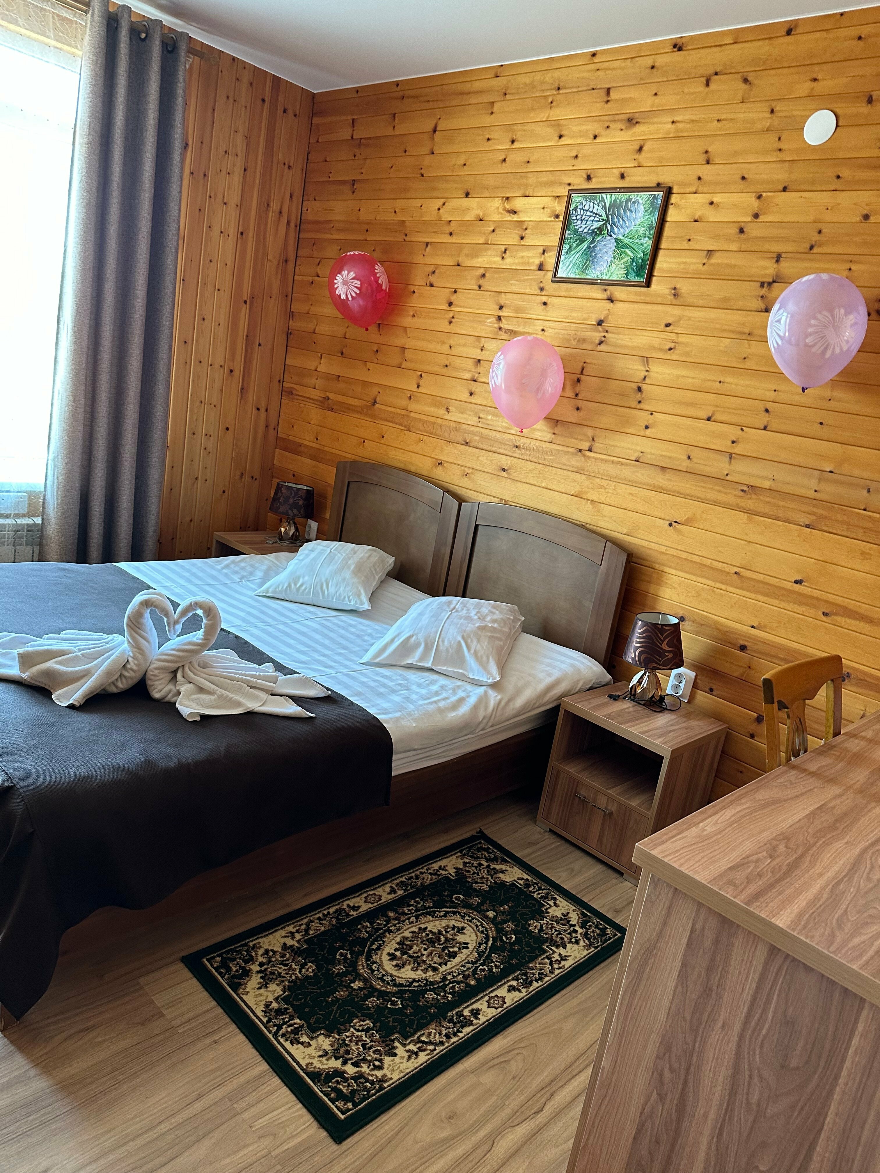 Двухместный номер Делюкс с 1 кроватью или 2 отдельными кроватями и балконом