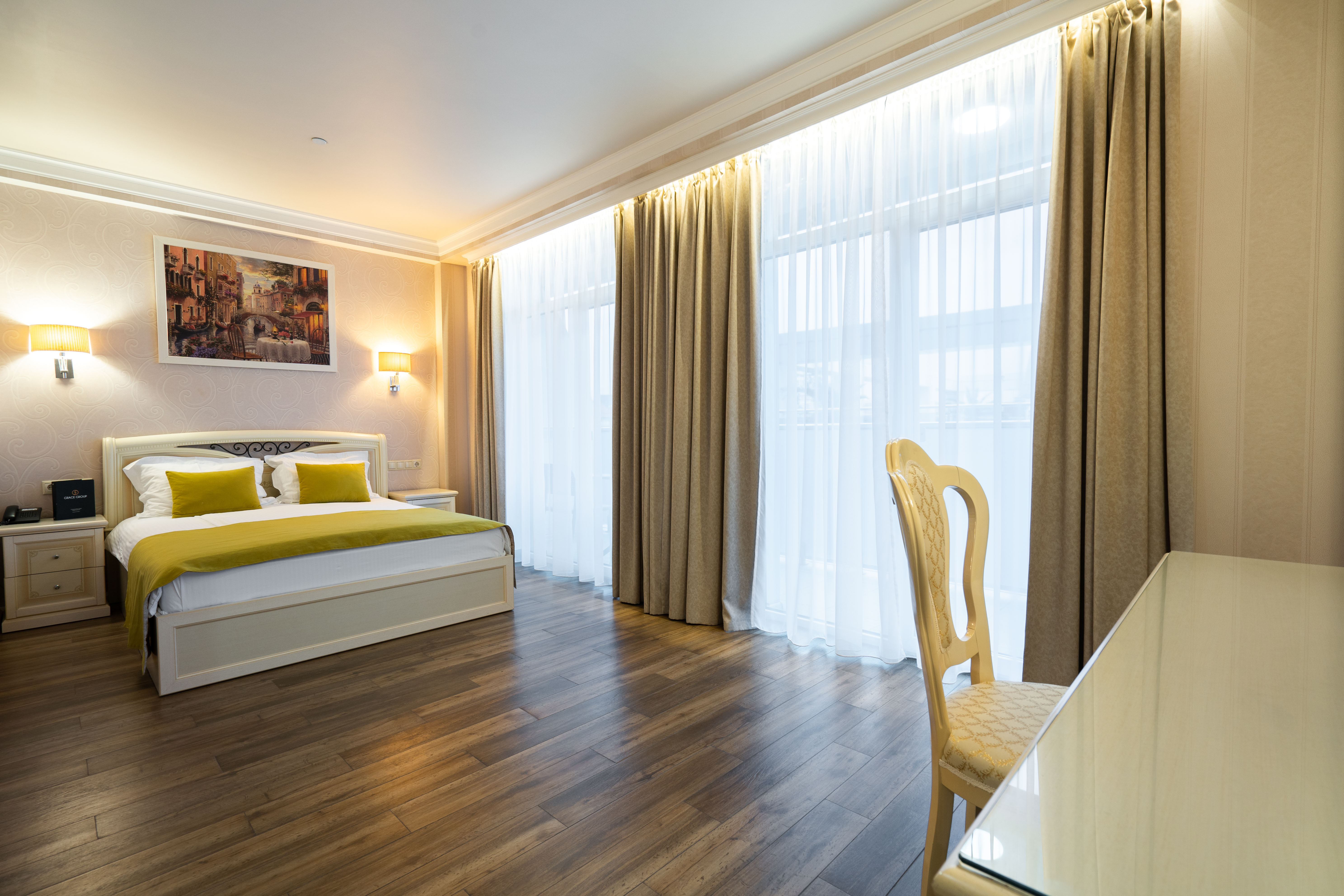 Стандартный двухместный номер с 1 кроватью или 2 отдельными кроватями и балконом