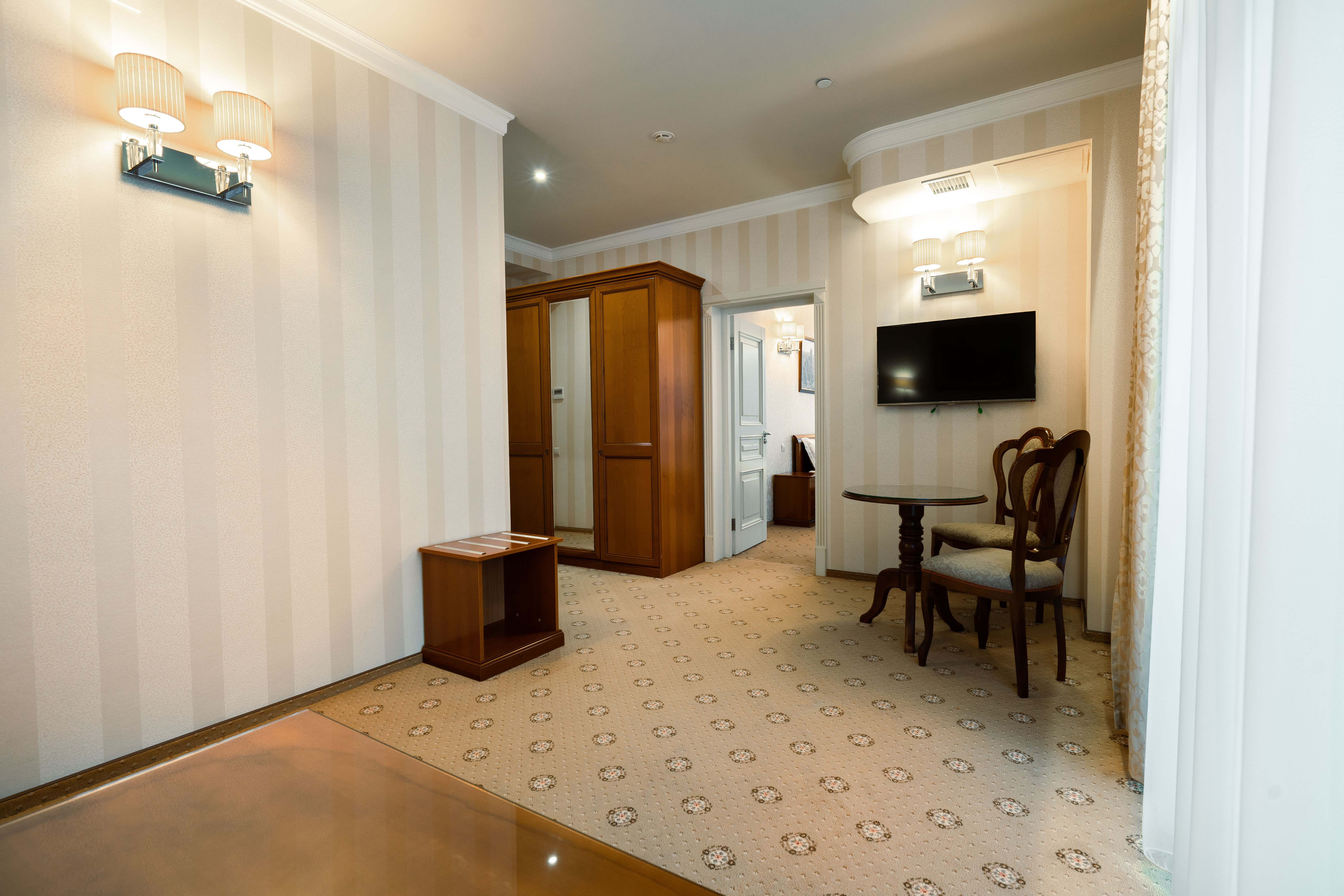 Двухместный номер Делюкс с 1 кроватью и балконом