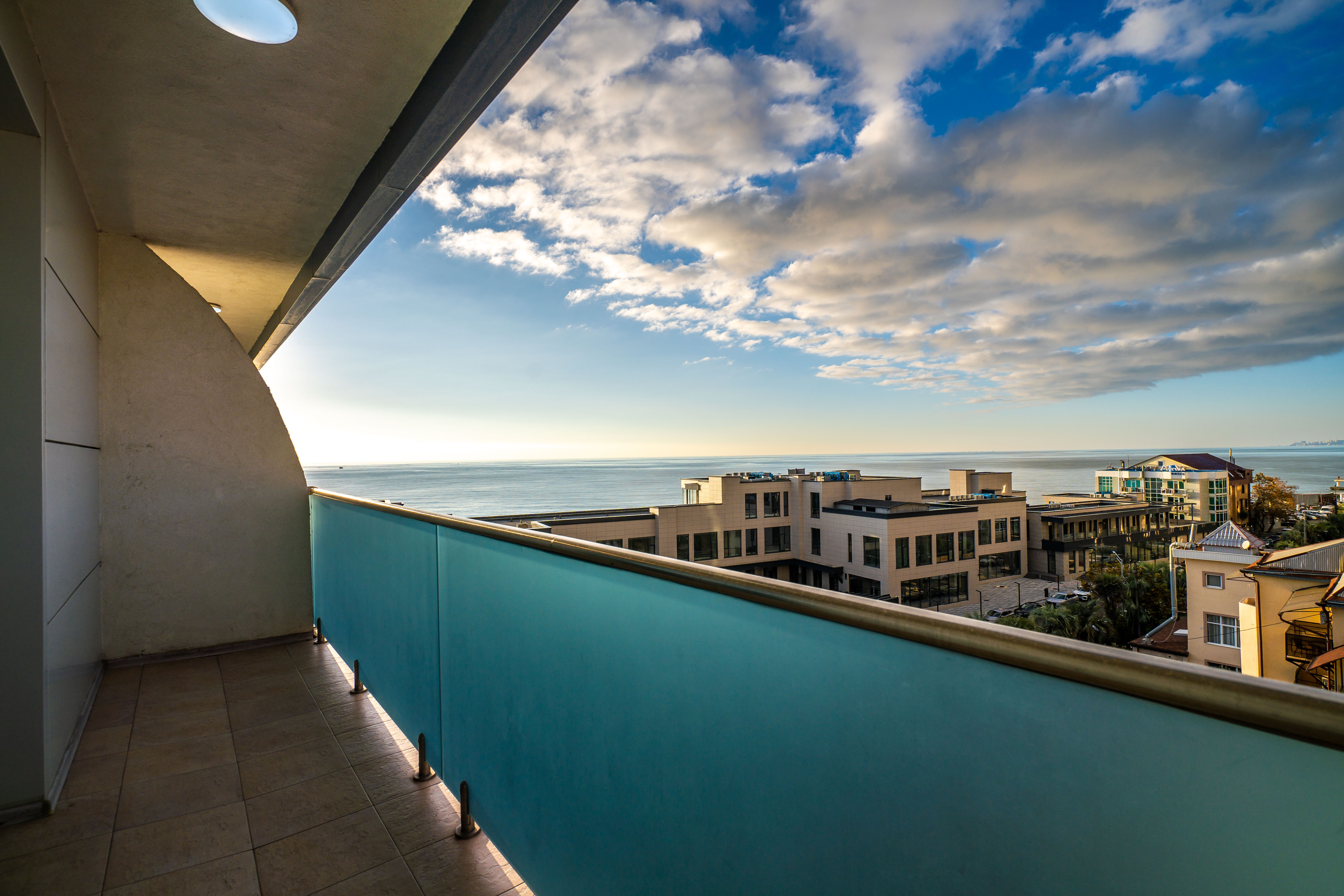 Двухместный номер Делюкс с 1 кроватью и балконом, вид на море