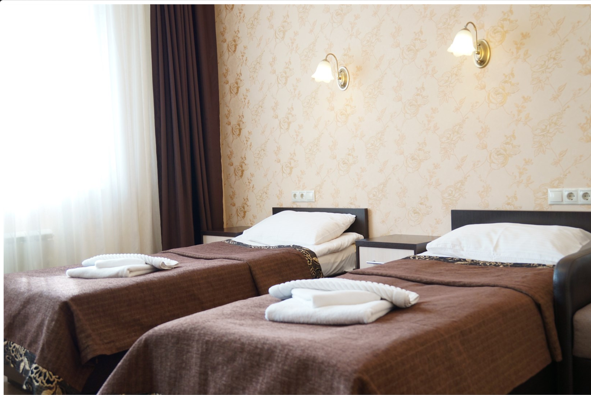 Стандартный двухместный номер с 1 кроватью или 2 отдельными кроватями