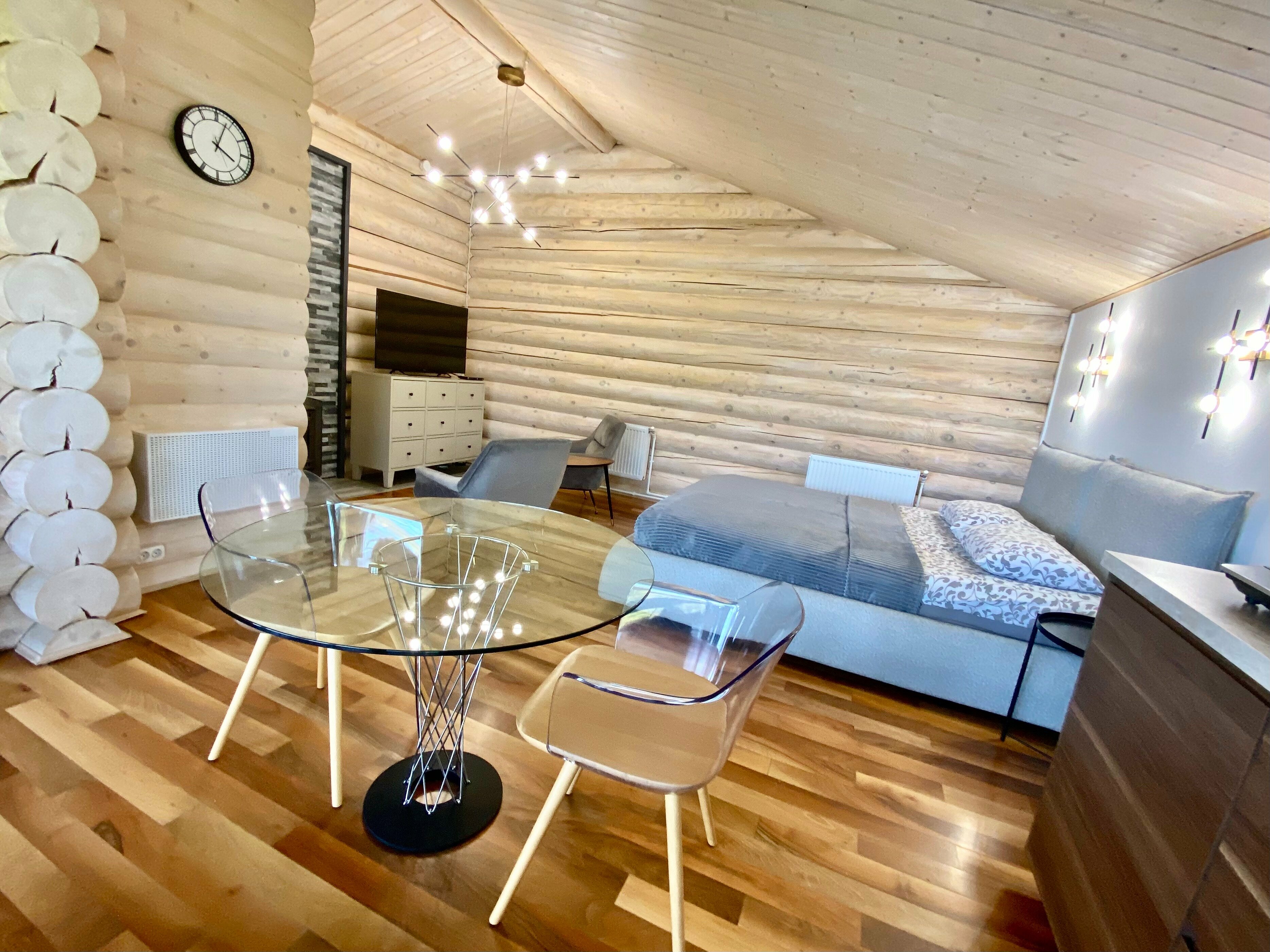 Двухместный номер с 1 кроватью и видом на озеро