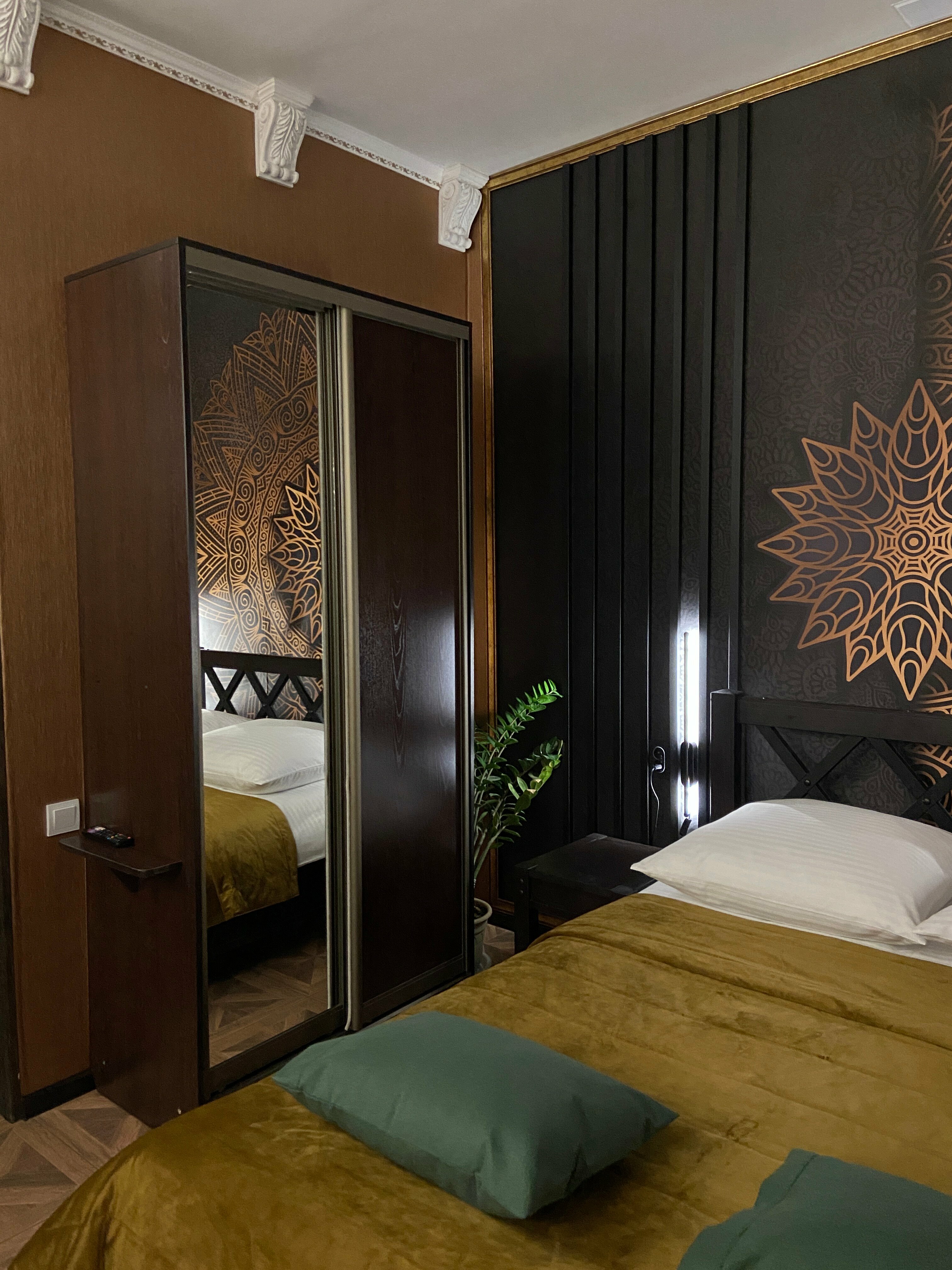 Двухместный номер с 1 кроватью и видом на сад