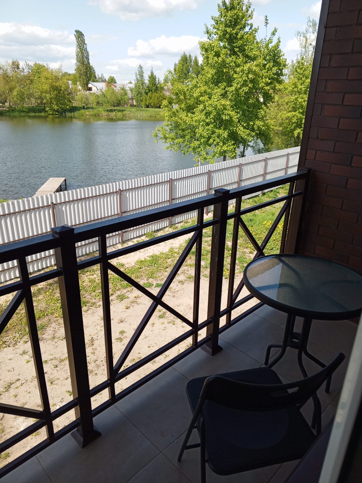 Двухместный номер с 1 кроватью и видом на озеро