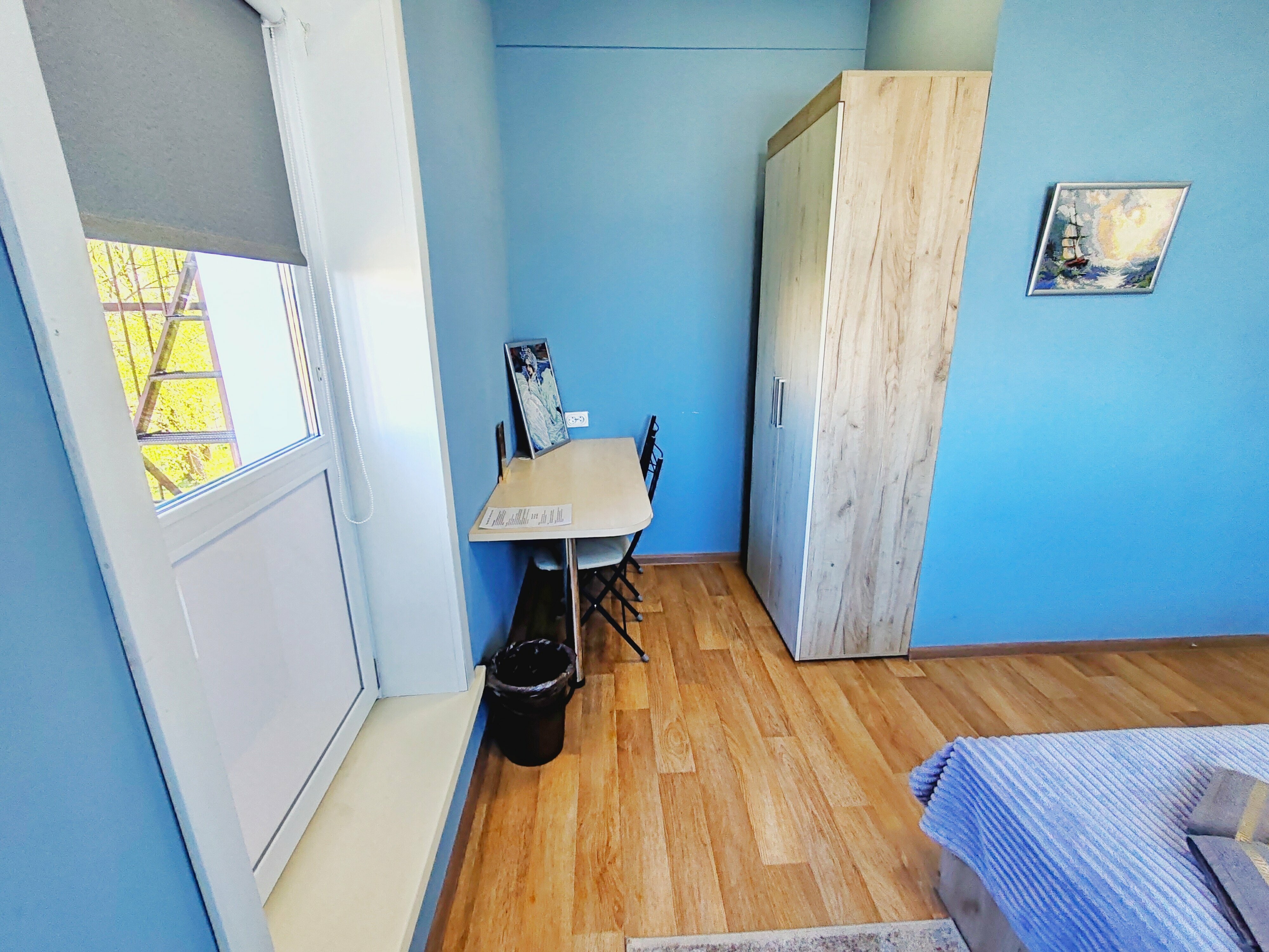 Двухместный номер с 1 кроватью и балконом