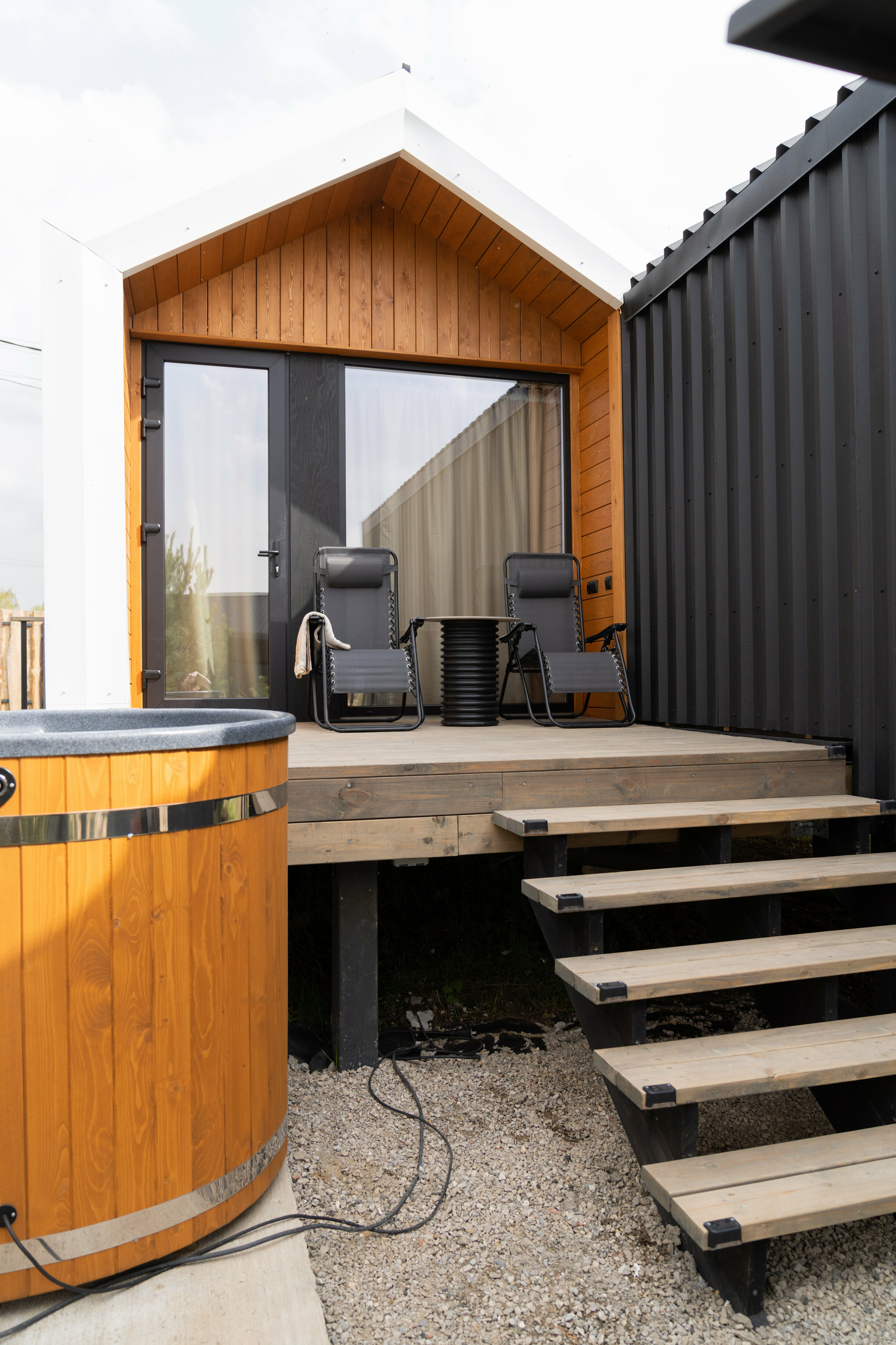 2х местный мини-барн БЕЛЫЙ