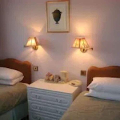 Номер с 2 односпальными кроватями в Hunters Lodge