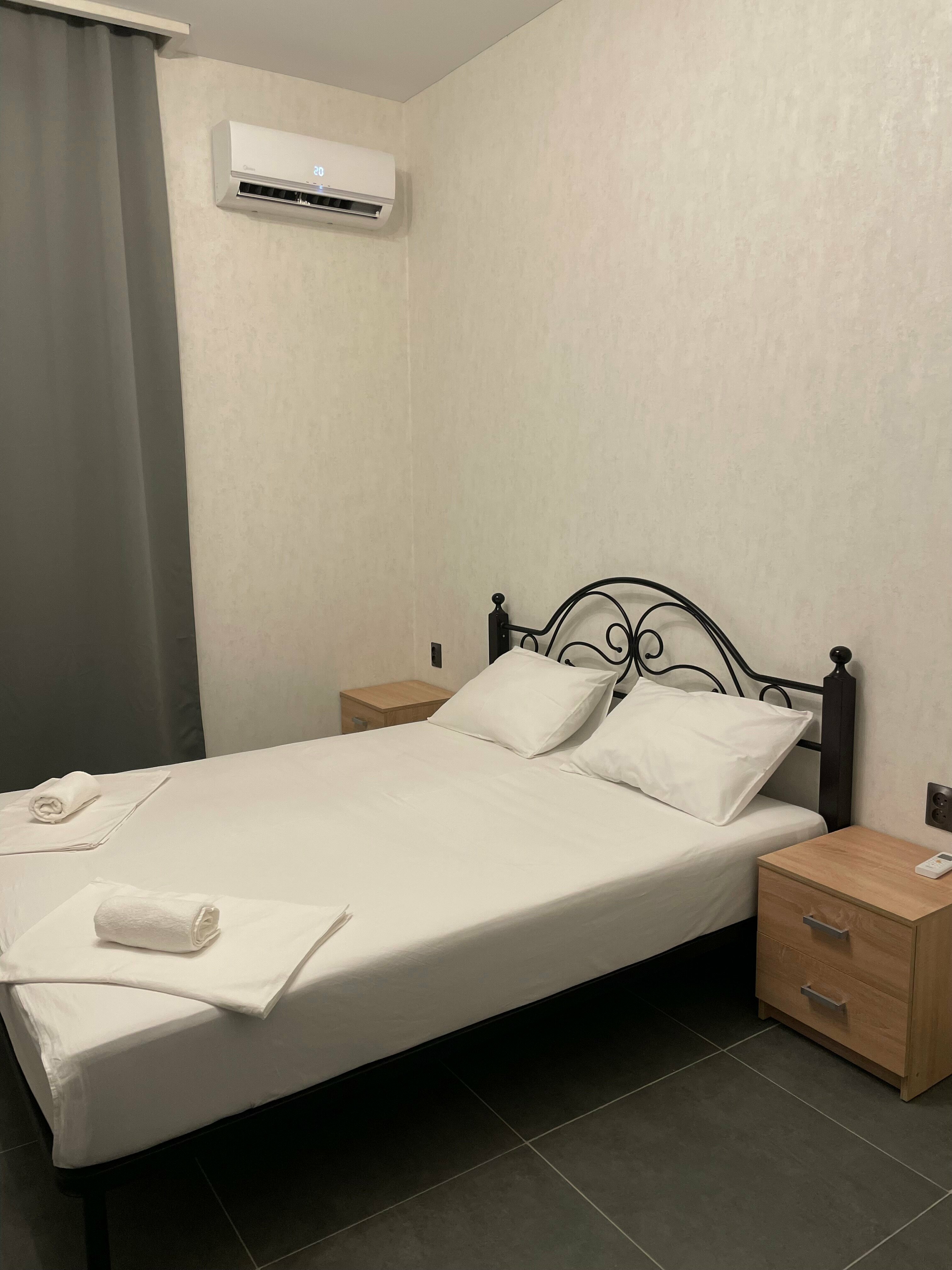 Двухместный номер с 1 кроватью и балконом