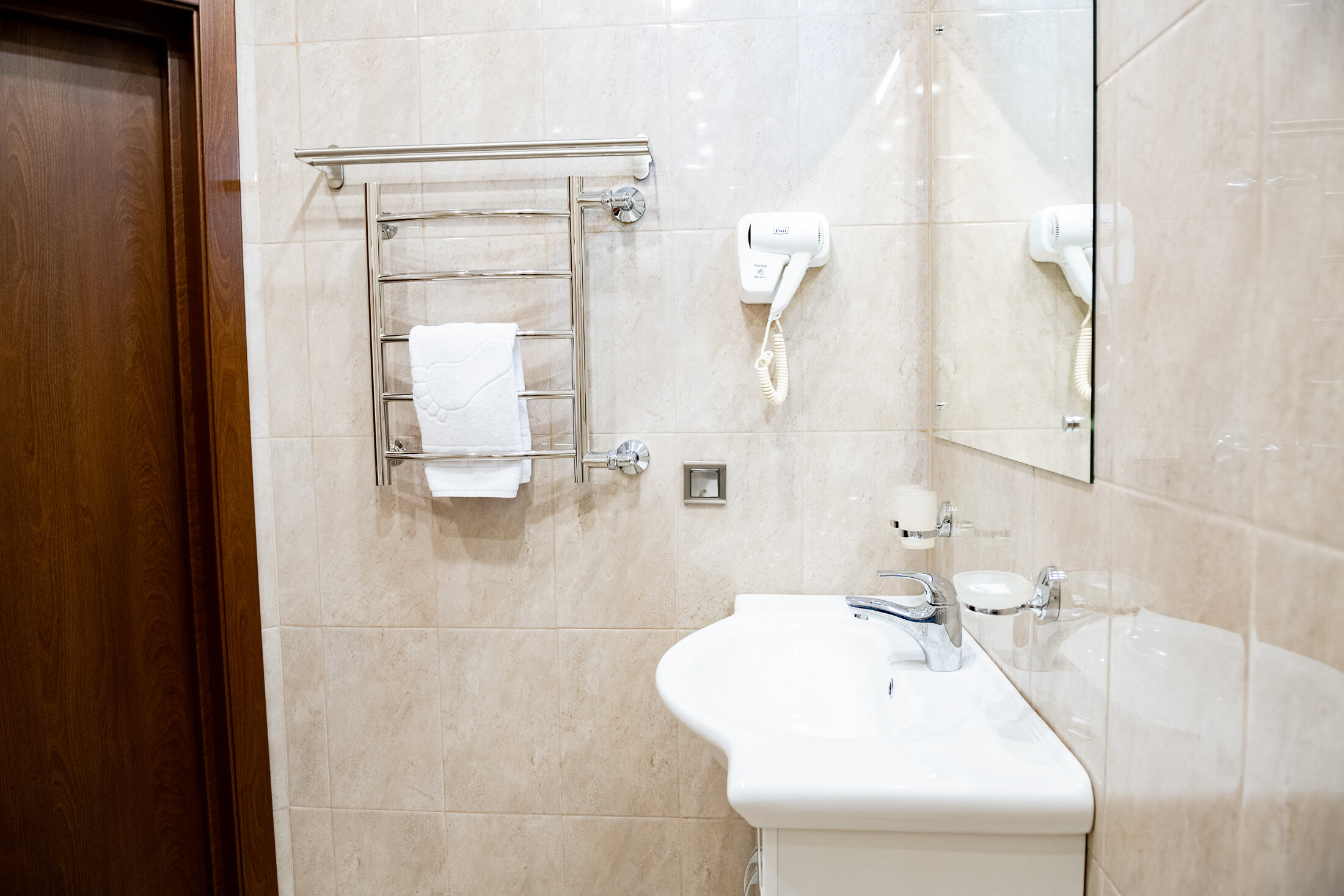 Двухместный с 1 кроватью или 2 отдельными кроватями и душем