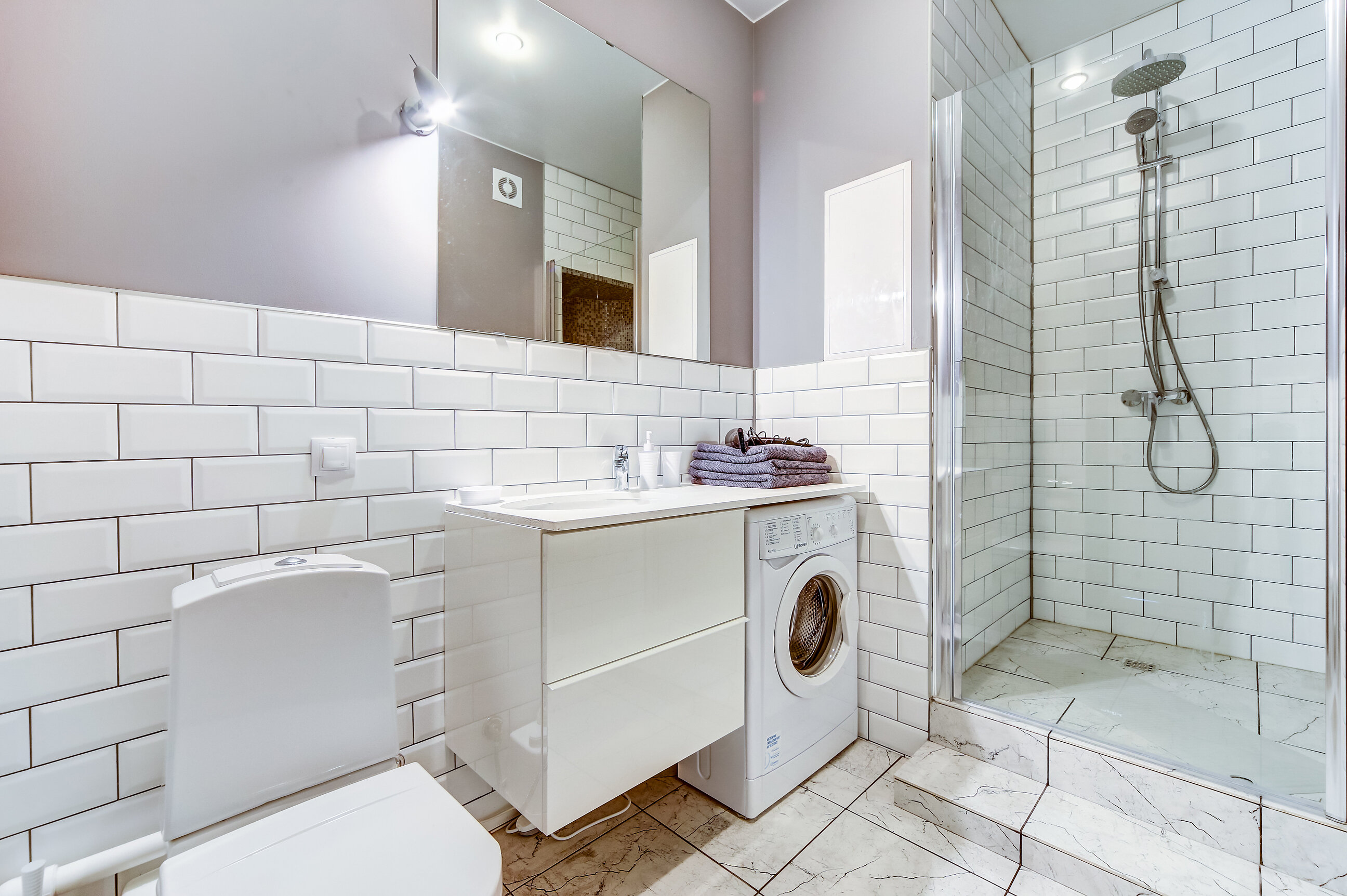 Апартаменты с душем