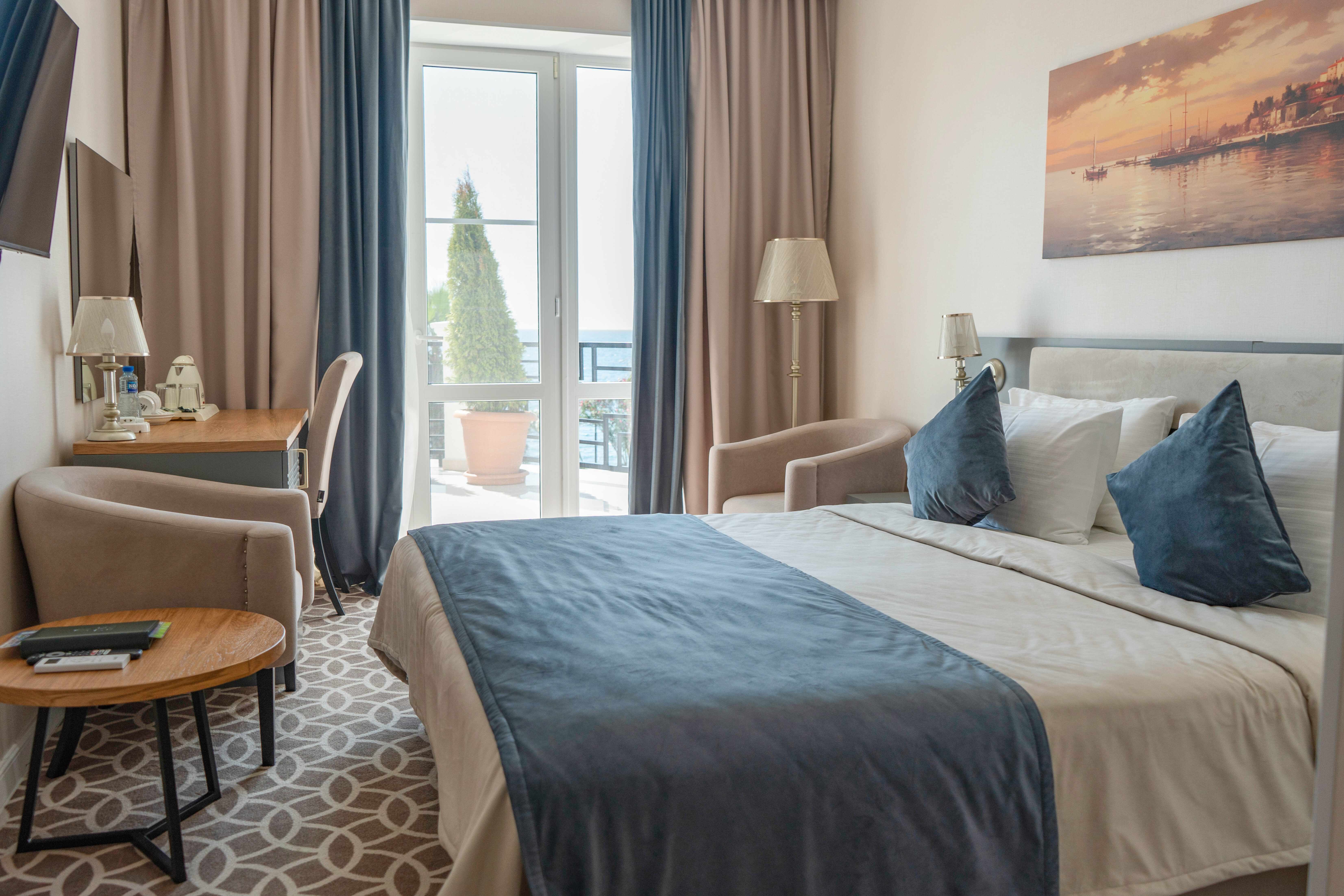 Стандарт с балконом и видом на море 1 корпус