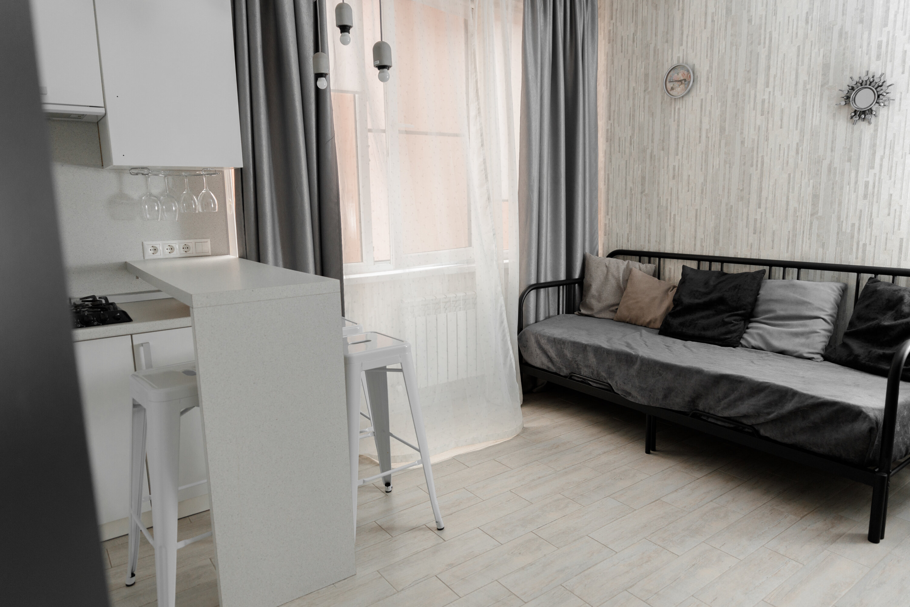 Апартаменты с 1 спальней