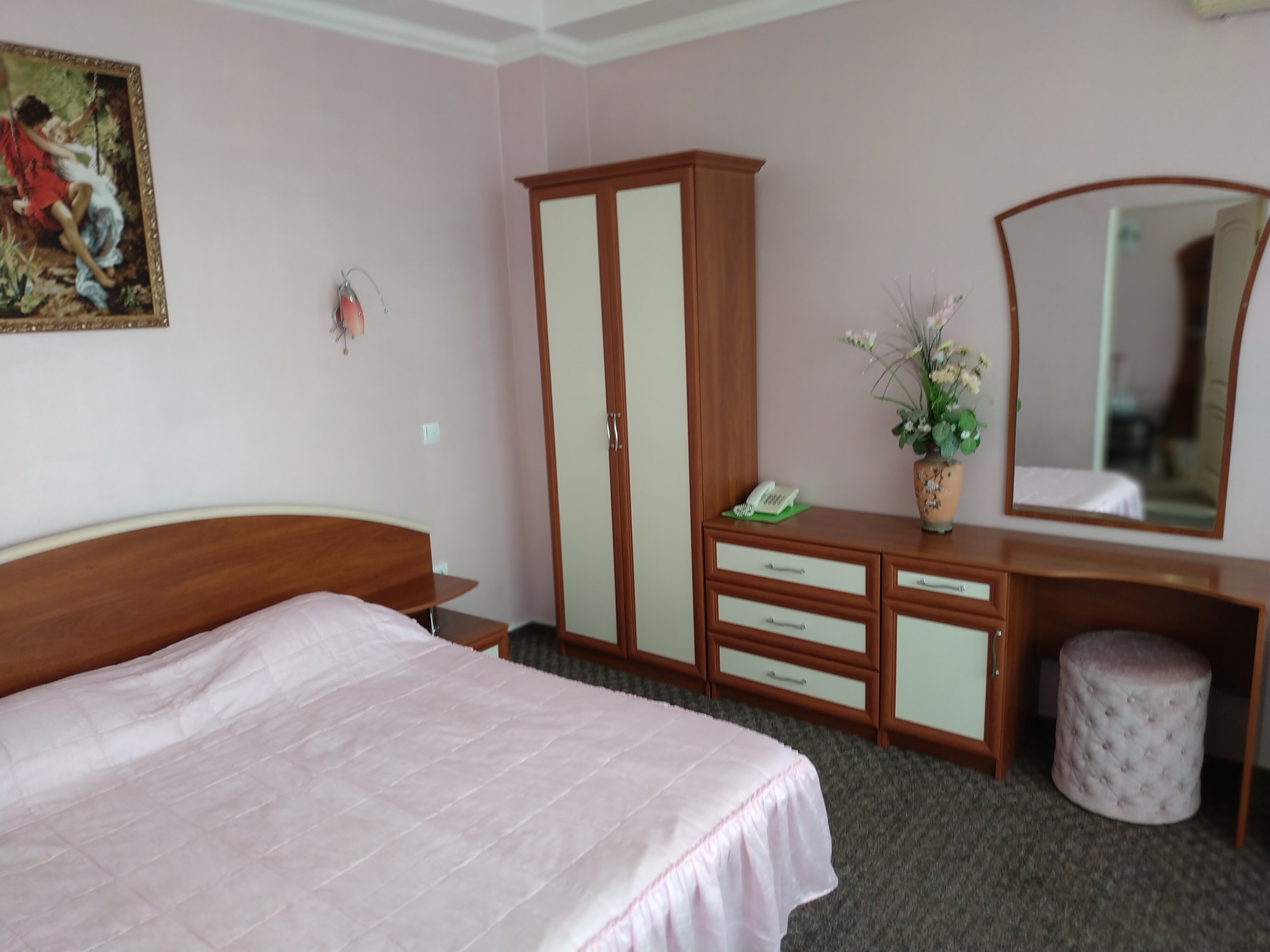 Двухкомнатный Люкс с двумя балконами и прямым видом на море