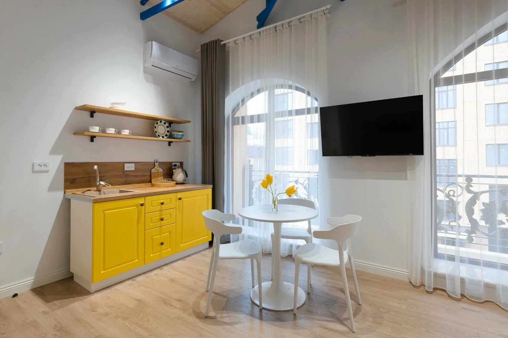 Двухуровневый четырехместный номер