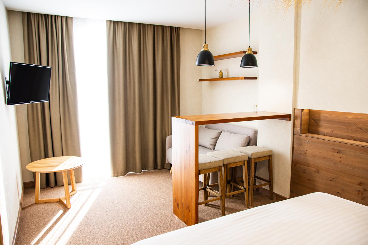 Семейный номер с ванной комнатой