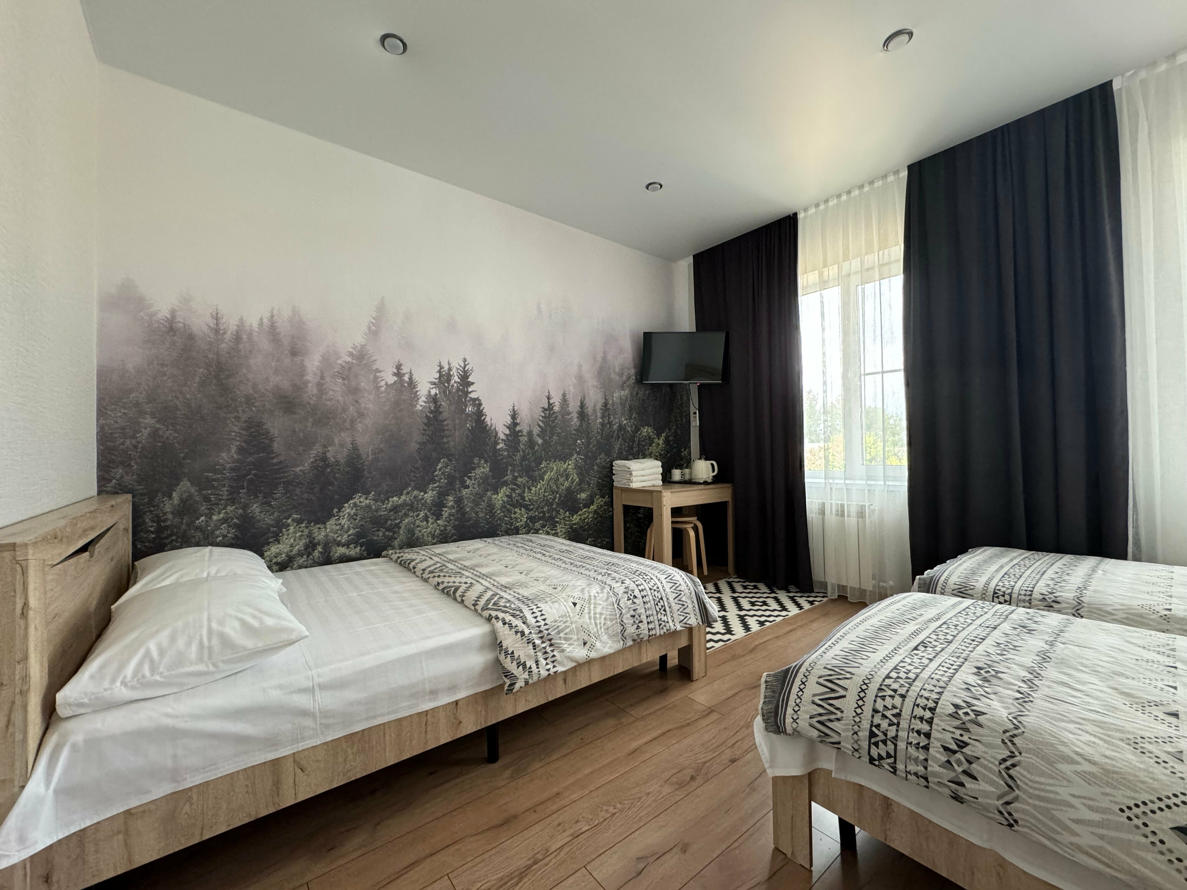 Четырехместный номер с ванной