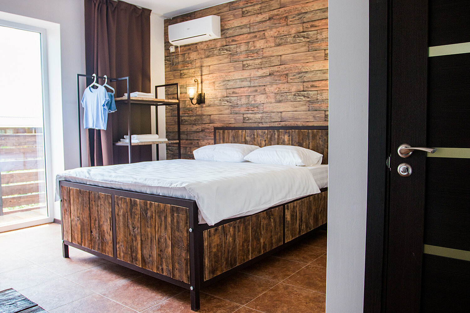 Двухместный номер с 1 кроватью и балконом