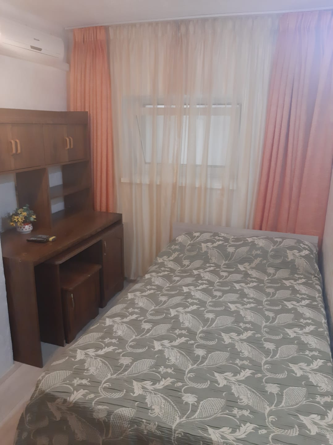 Двухместный номер с 1 кроватью и общей ванной комнатой