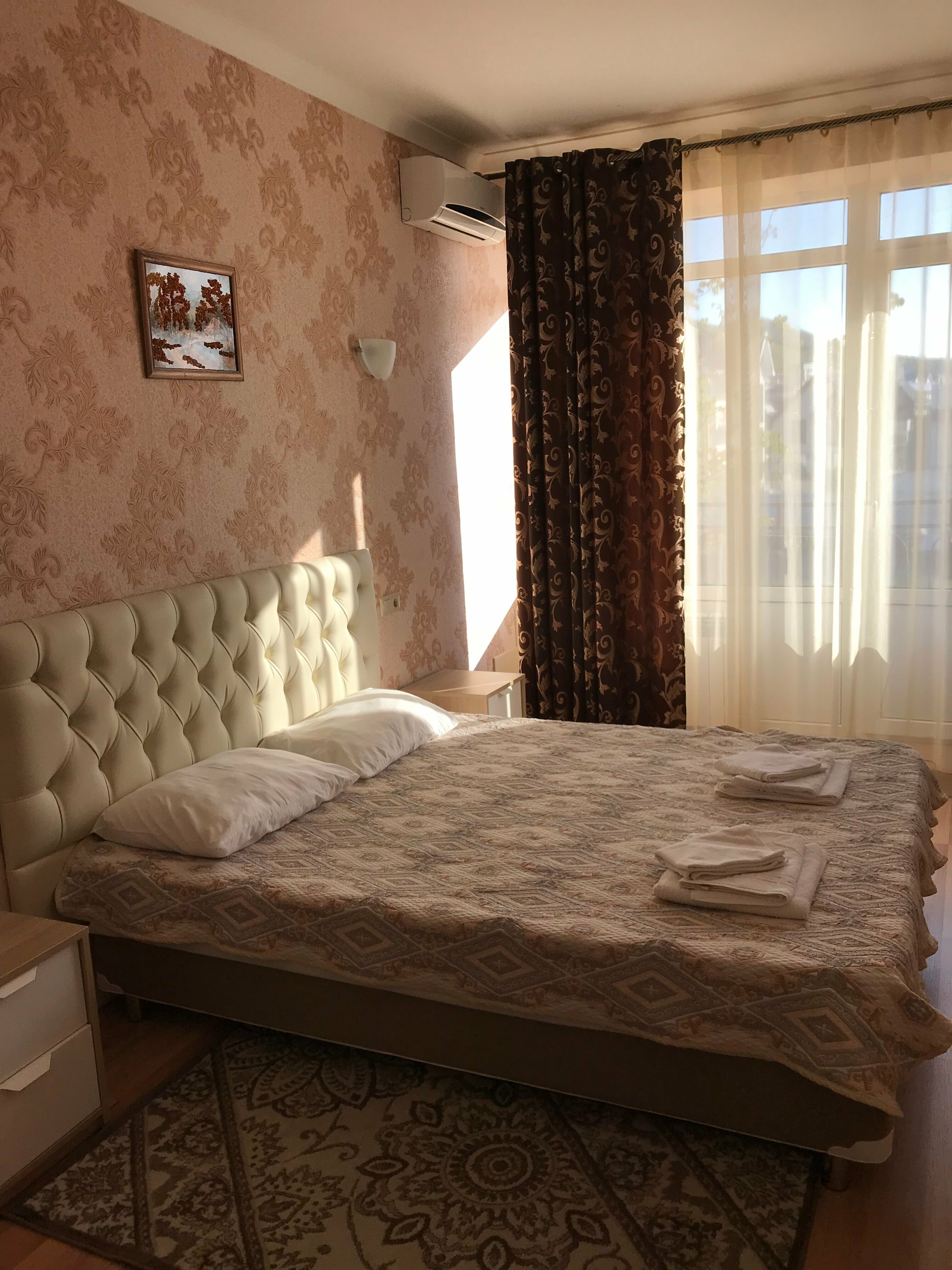 Двухместный номер Делюкс с 1 кроватью и балконом