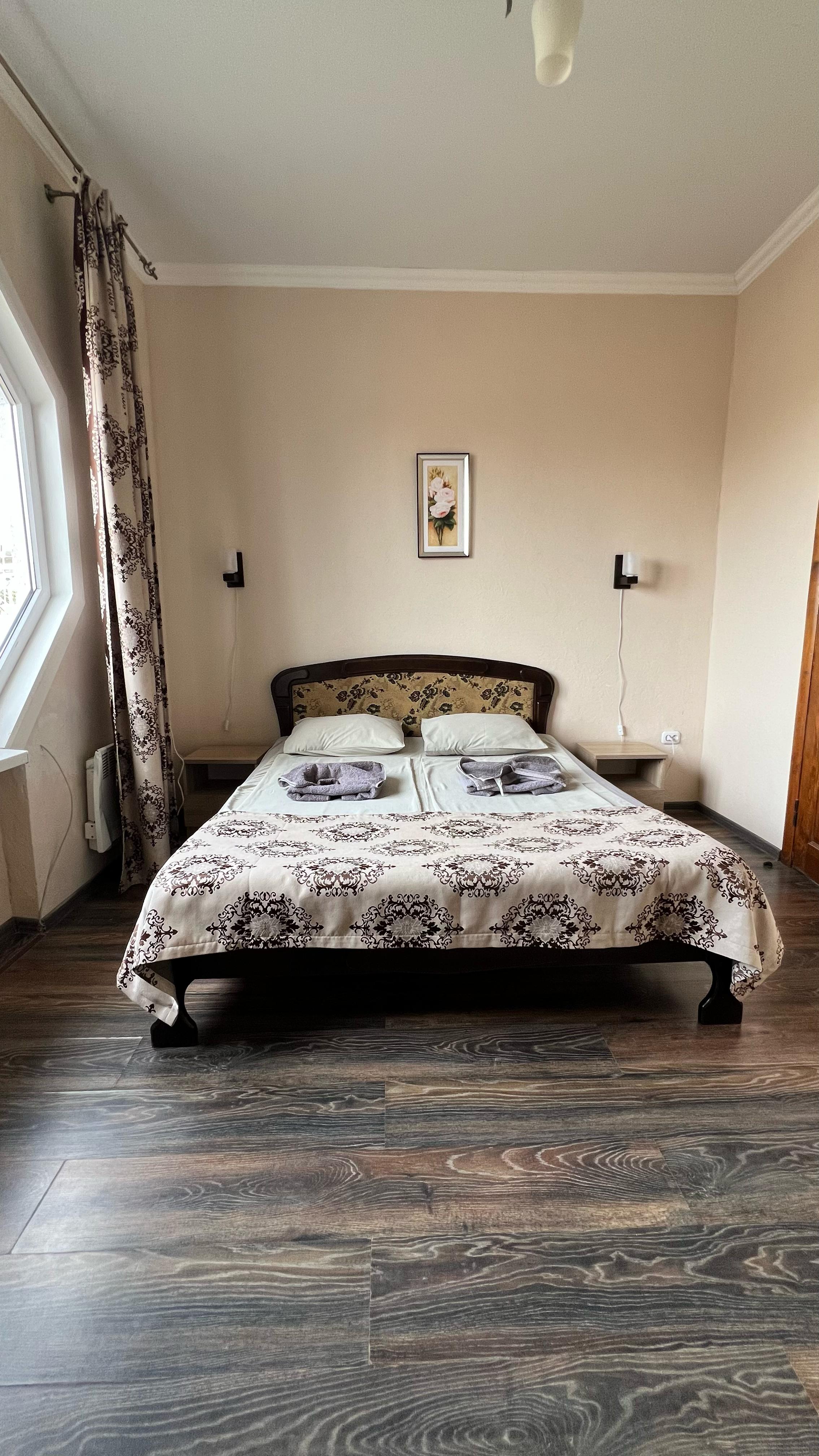 Двухместный номер с 1 кроватью и видом на парк