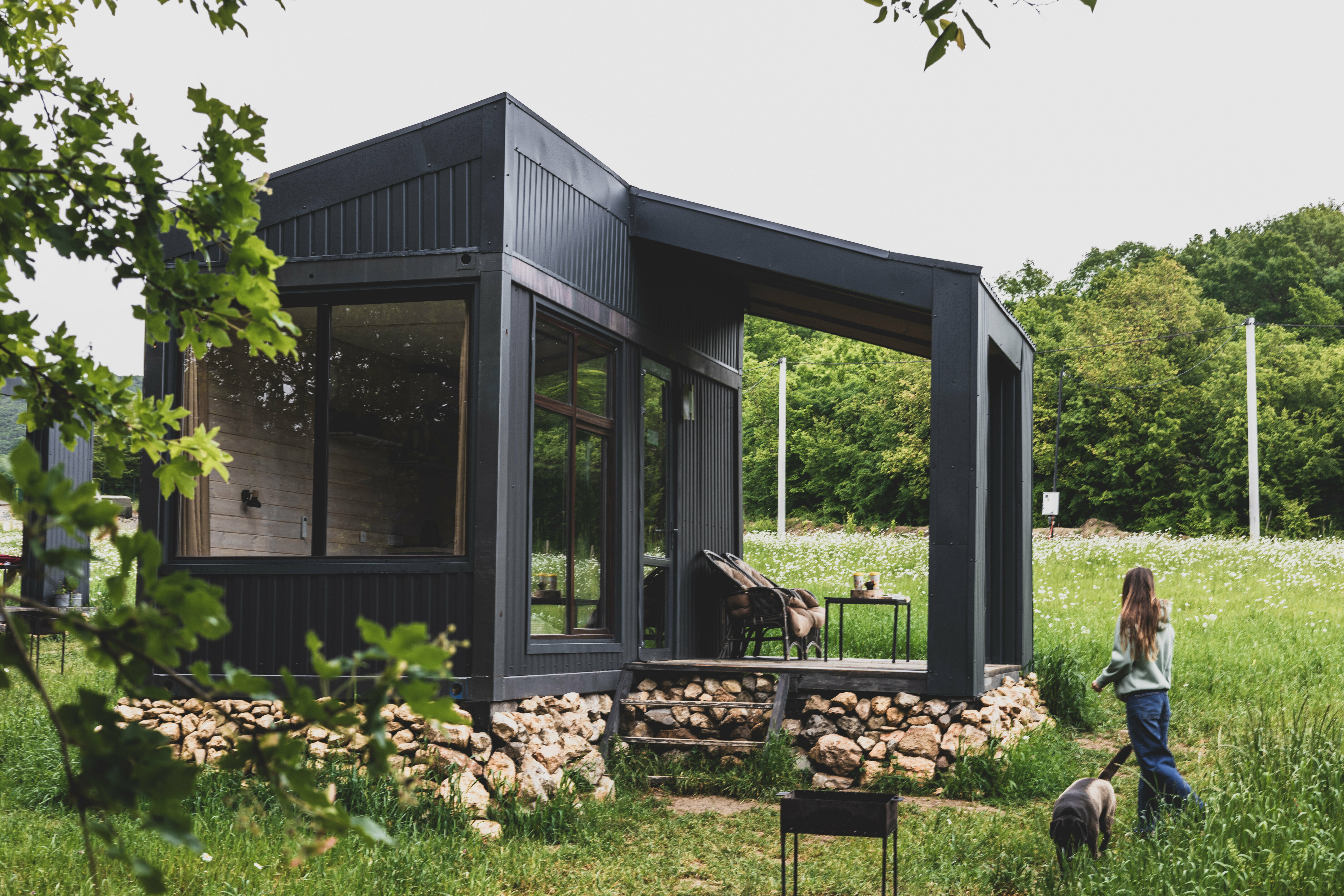 Коттедж с видом на лес