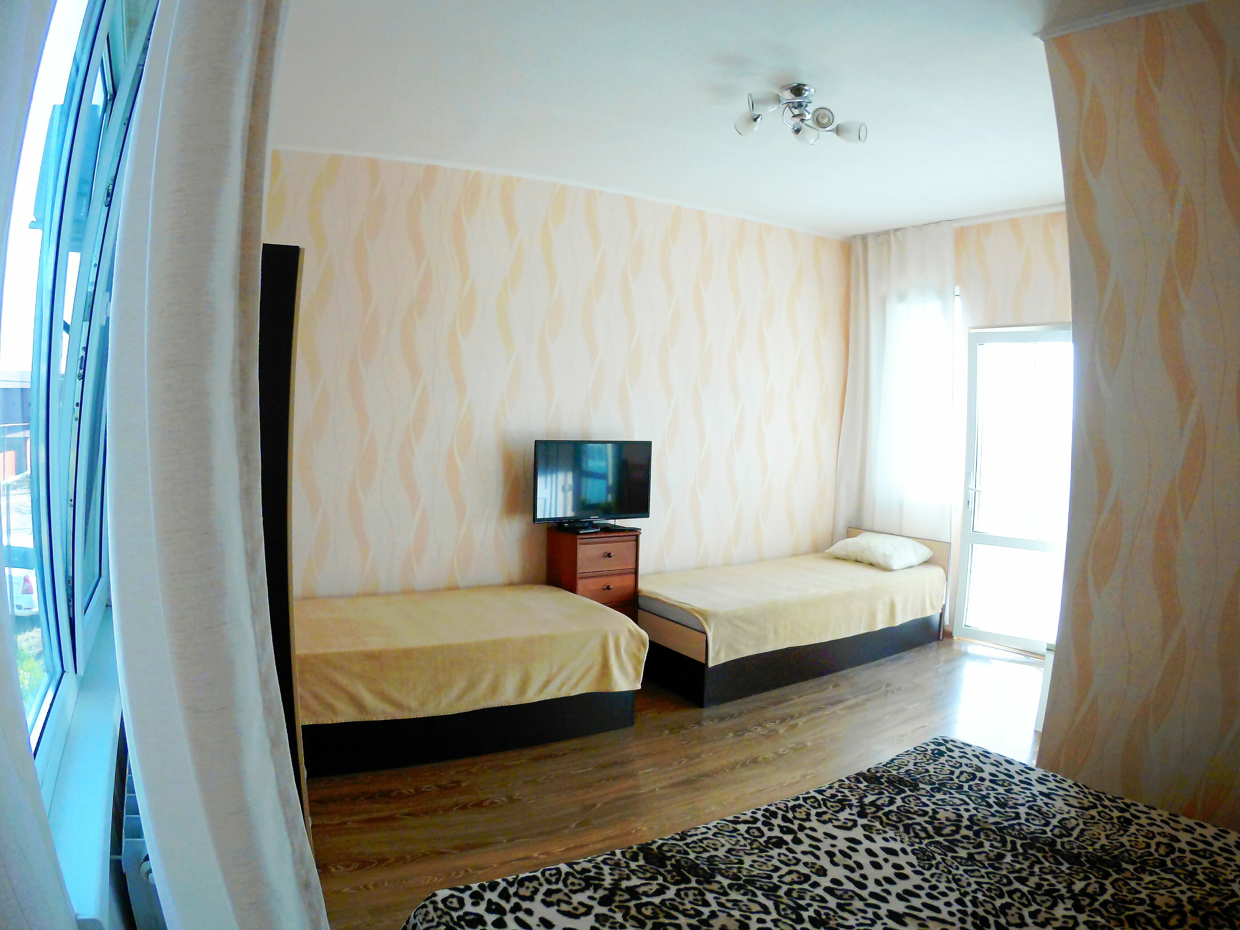 Четырехместный номер с видом на море