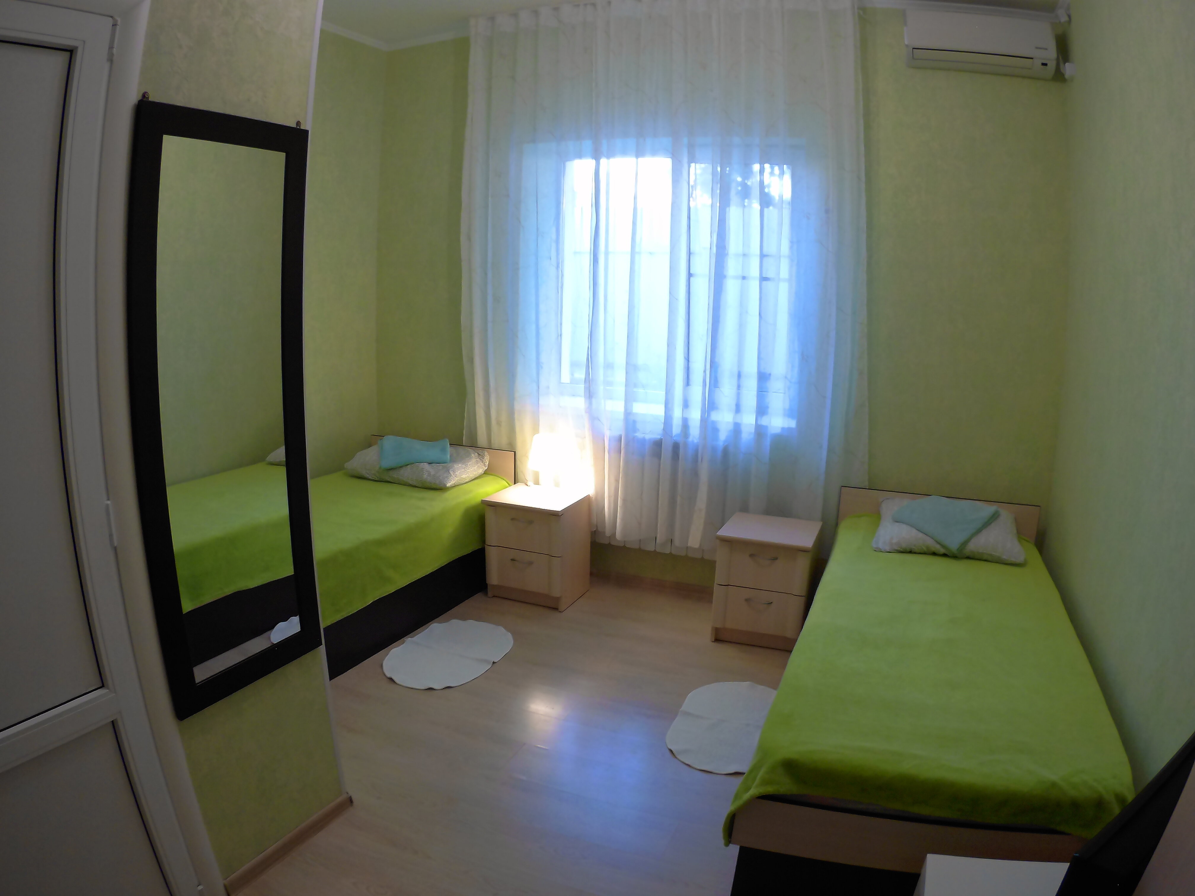 Двухместный номер с 2 отдельными кроватями и террасой