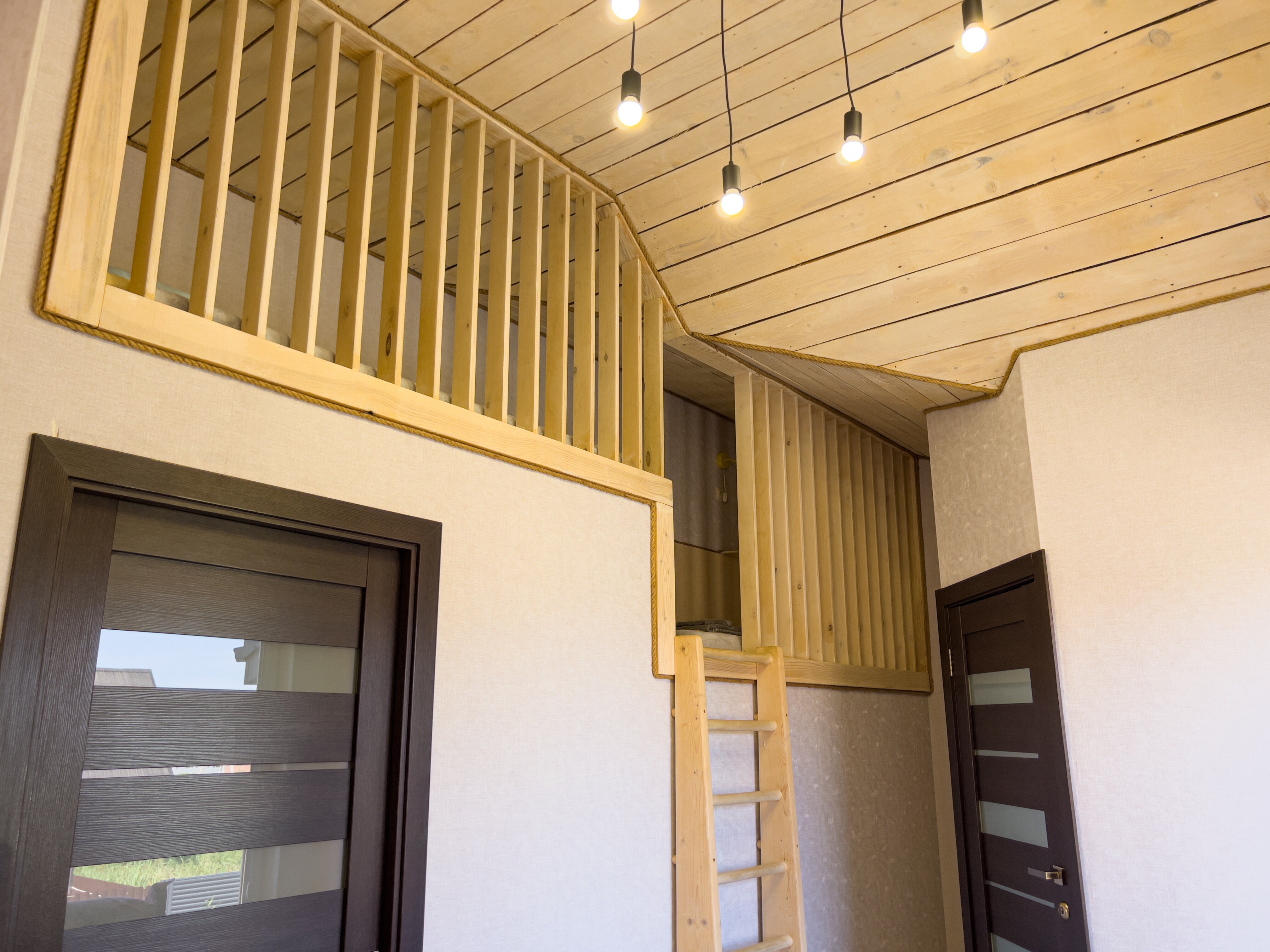 Двухуровневый номер-студия