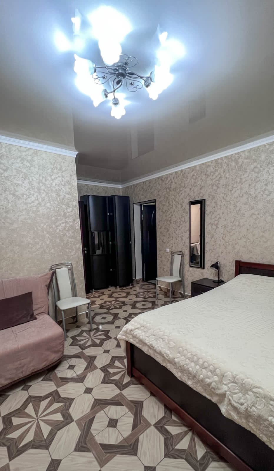 Двухместный номер с 1 кроватью и видом на горы